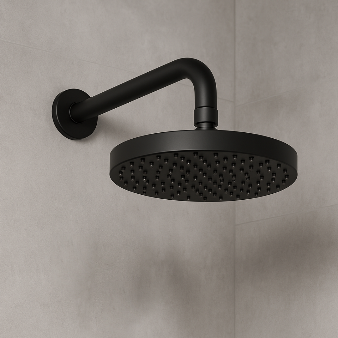Chuveiro Redondo De Parede Black Matte 2085.BL.STD.MT Deca