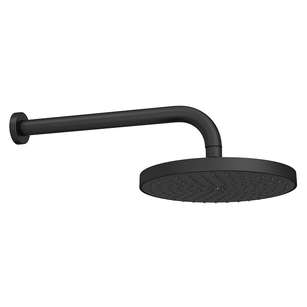 Chuveiro Redondo De Parede Black Matte 2085.BL.STD.MT Deca