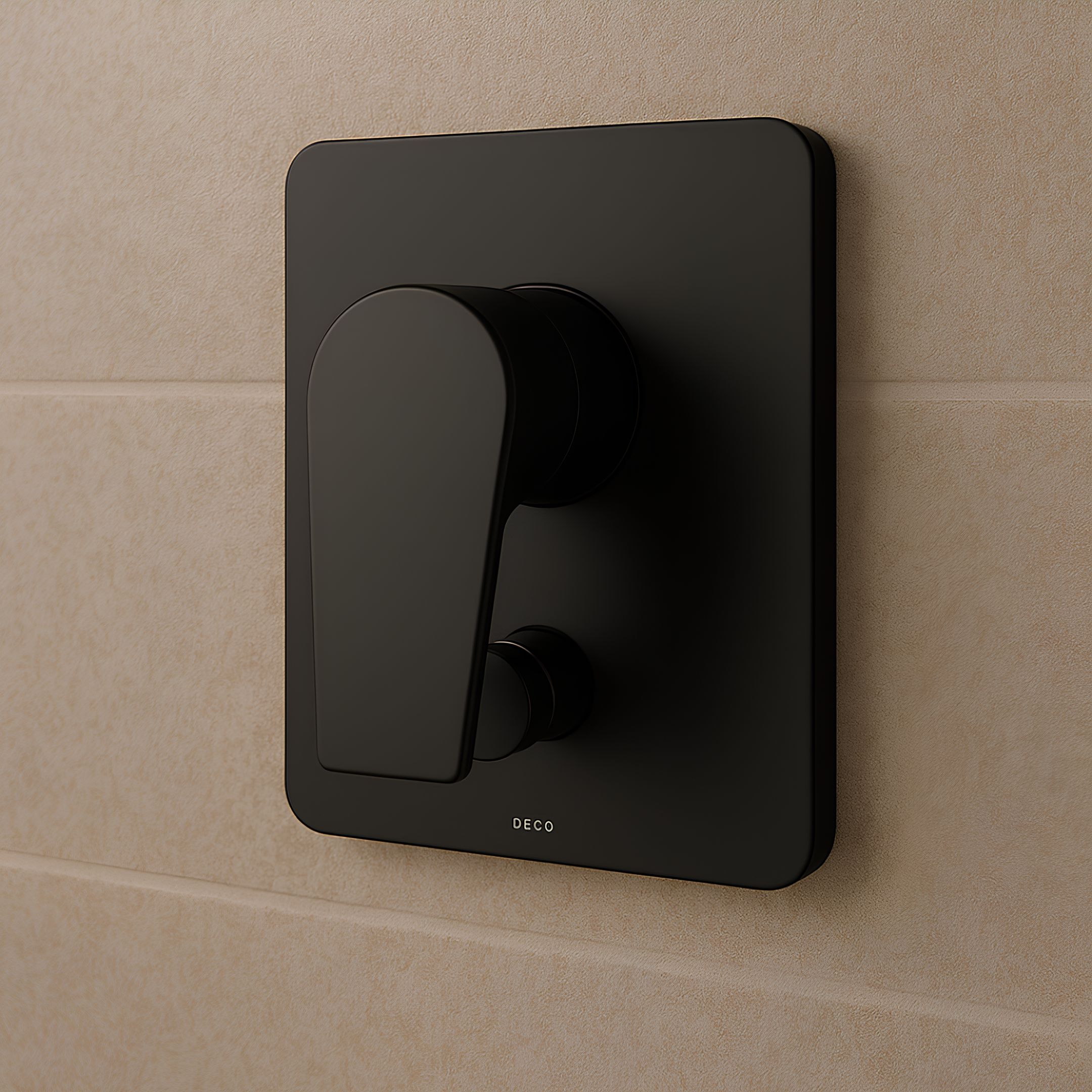 Acabamento Monocomando 4 Vias Black Matte Level 4994.BL26.MT Deca