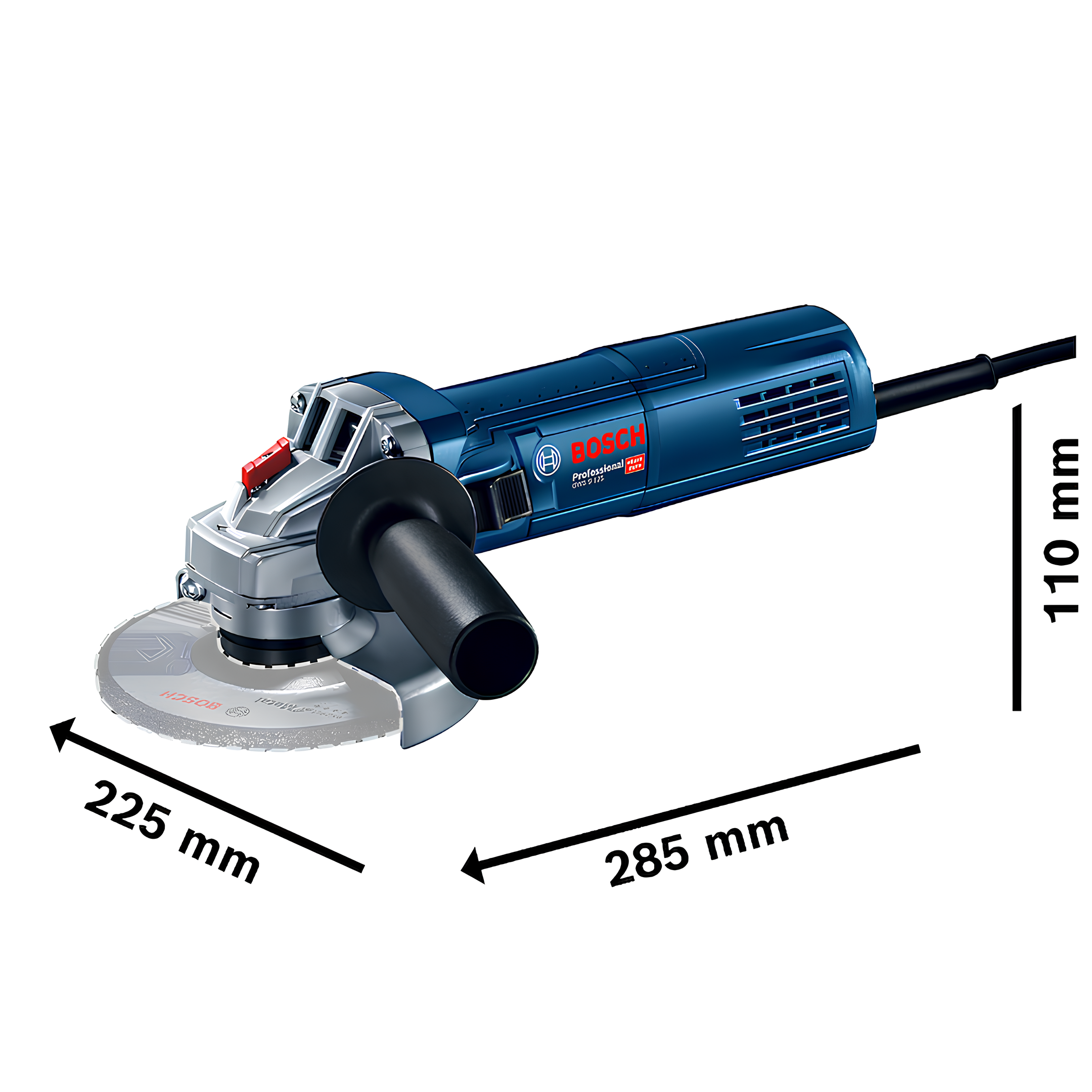 Esmerilhadeira Angular 5" 900W 220V Gws 9-125 Profissional Bosch