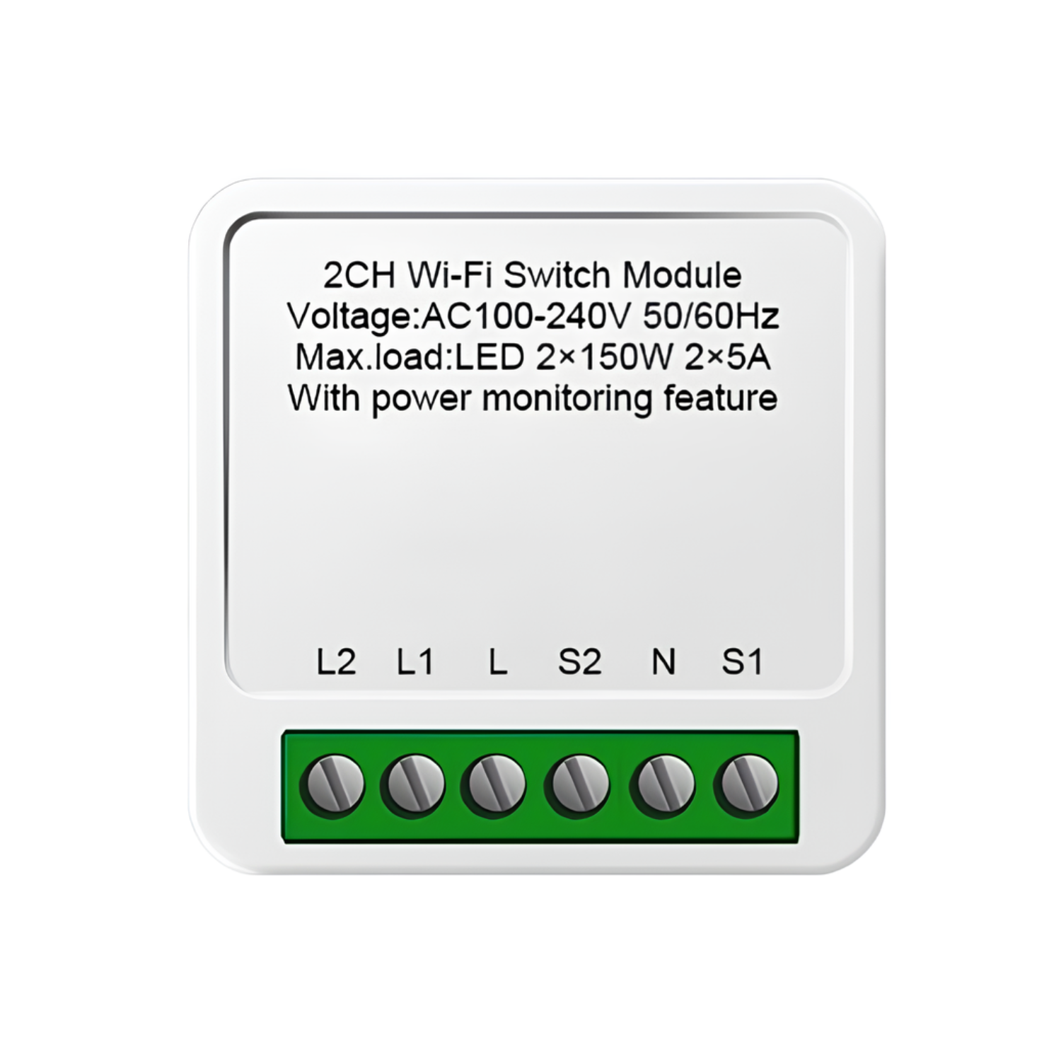 Modulo Interruptor Inteligente Mini 4X2" Smciius2 Steck