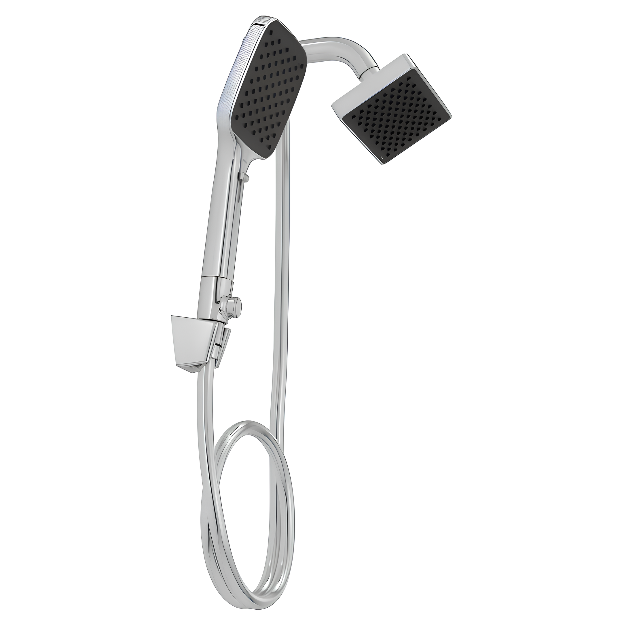 Chuveiro Retangular de Parede 15cm c/ Desviador Cromado Deca