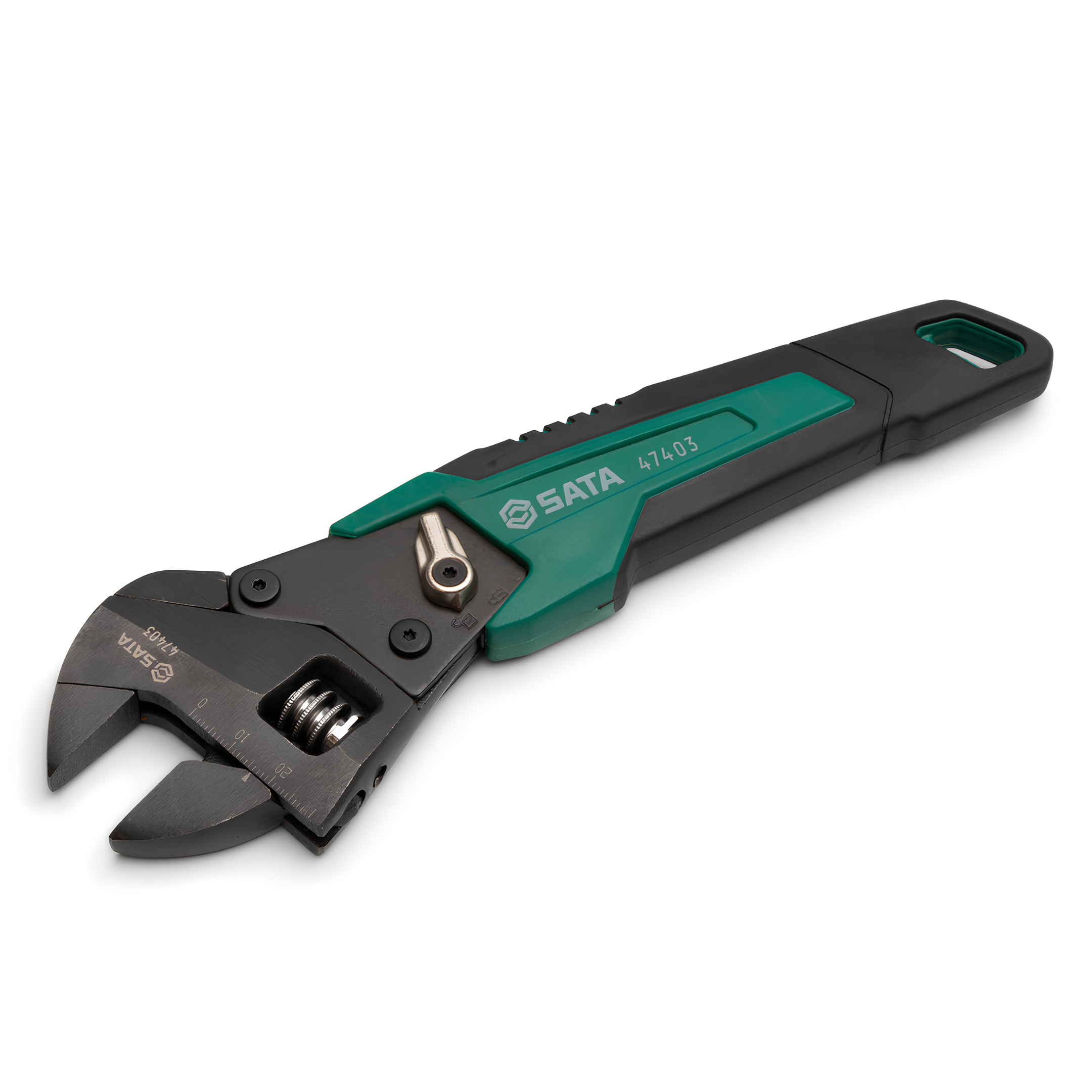 Chave Inglesa Ajustável Com Catraca 8" 215Mm St47403 Sata