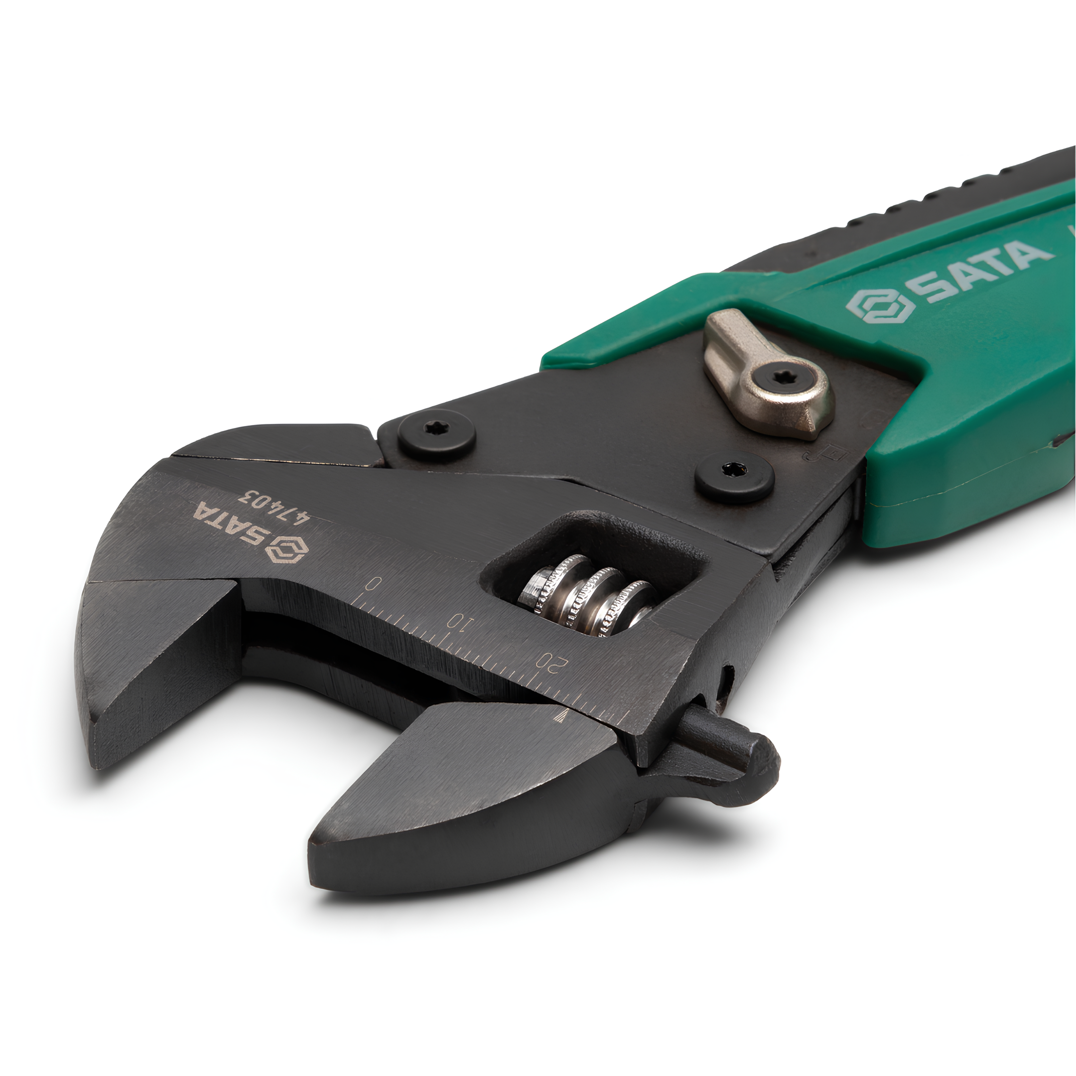 Chave Inglesa Ajustável Com Catraca 8" 215Mm St47403 Sata