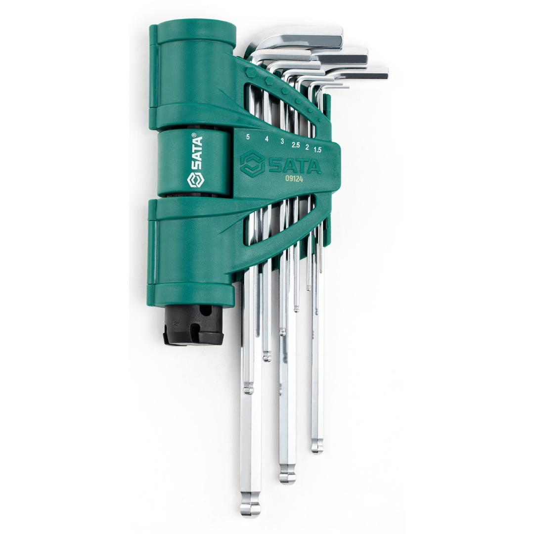 JG Chaves Hexagonais Abaul Ex Long Cabo 9Pc ST09124SJ Sata