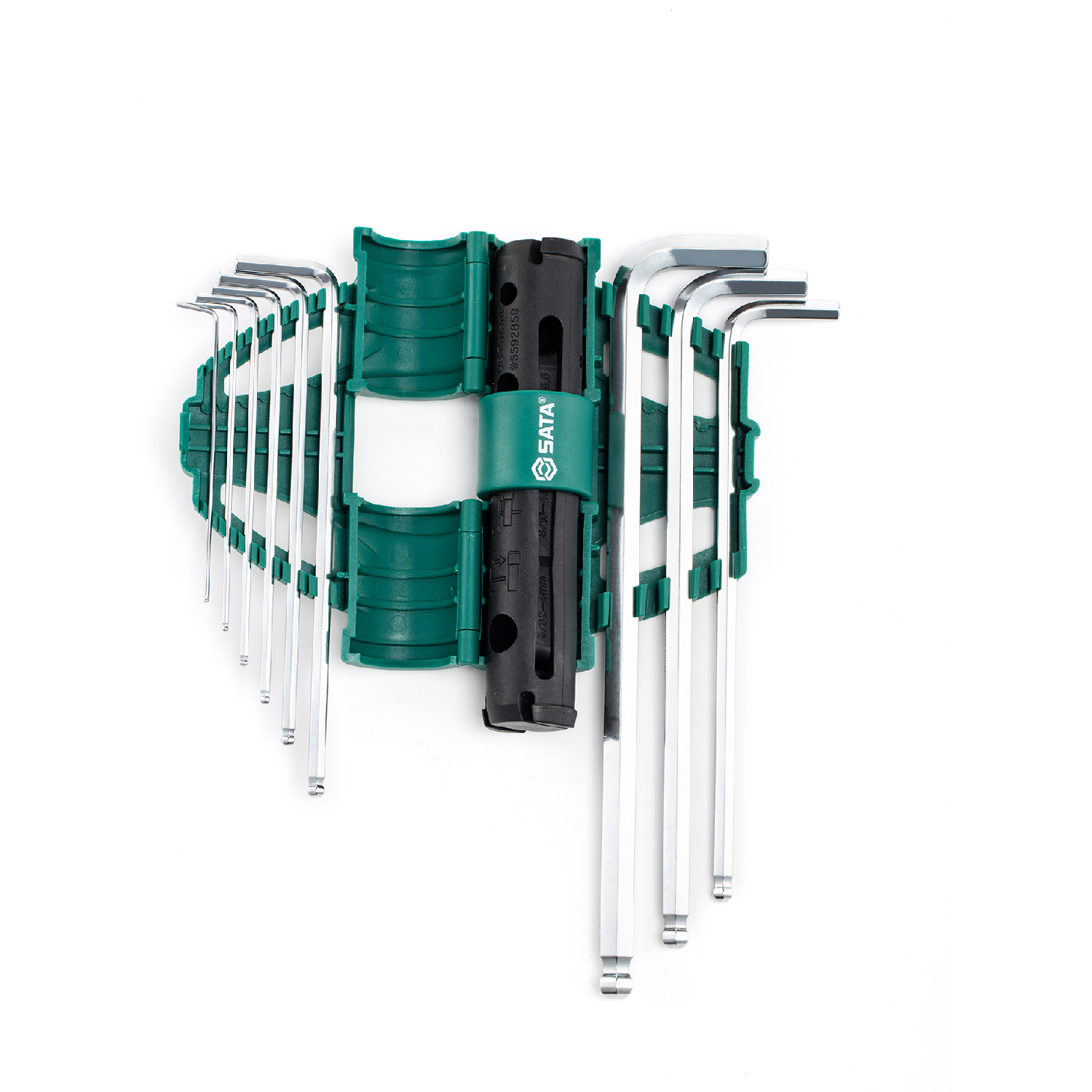 Jogo Chave Hexagonal Abaulada Ex Longa 9Pcs St09124sj Sata