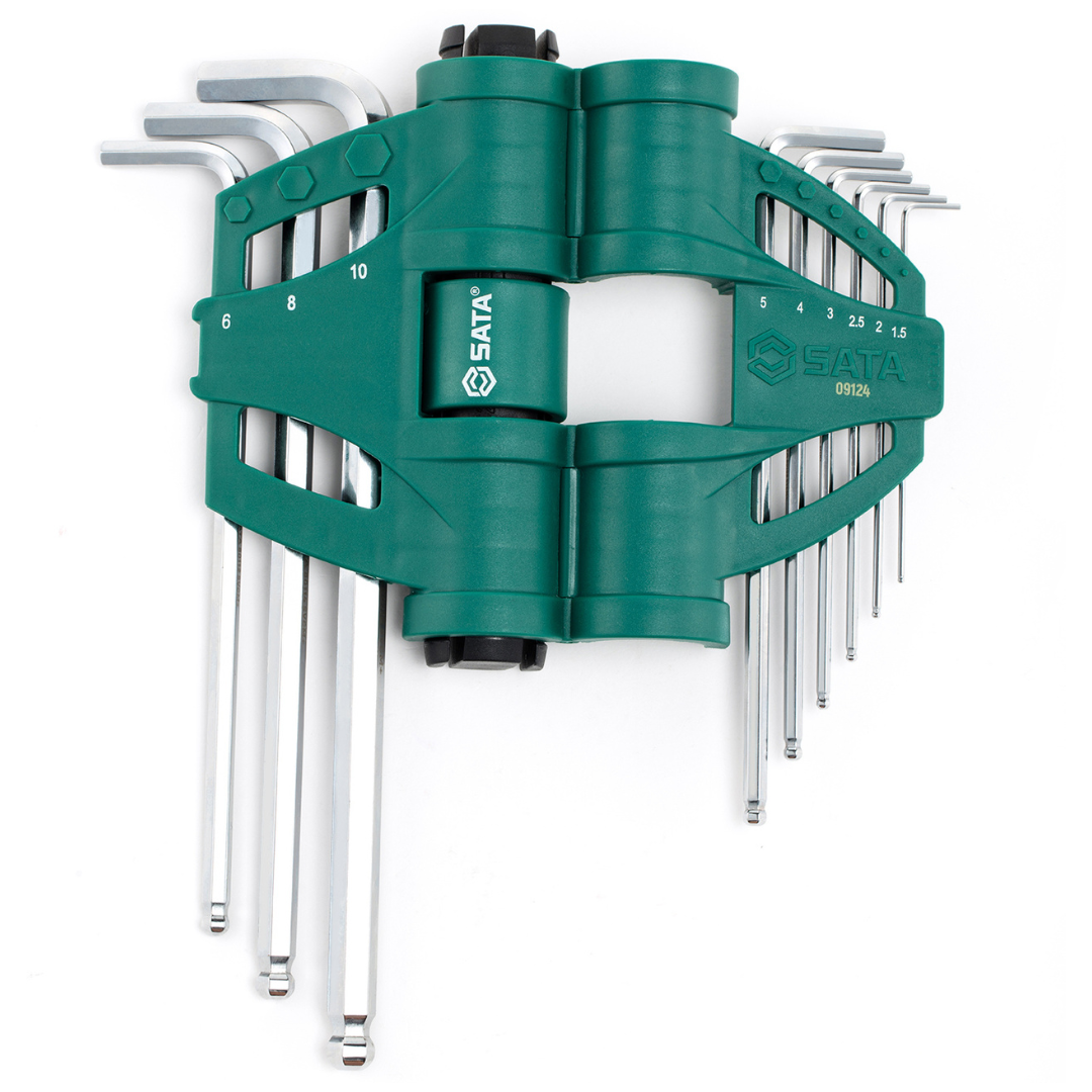 JG Chaves Hexagonais Abaul Ex Long Cabo 9Pc ST09124SJ Sata