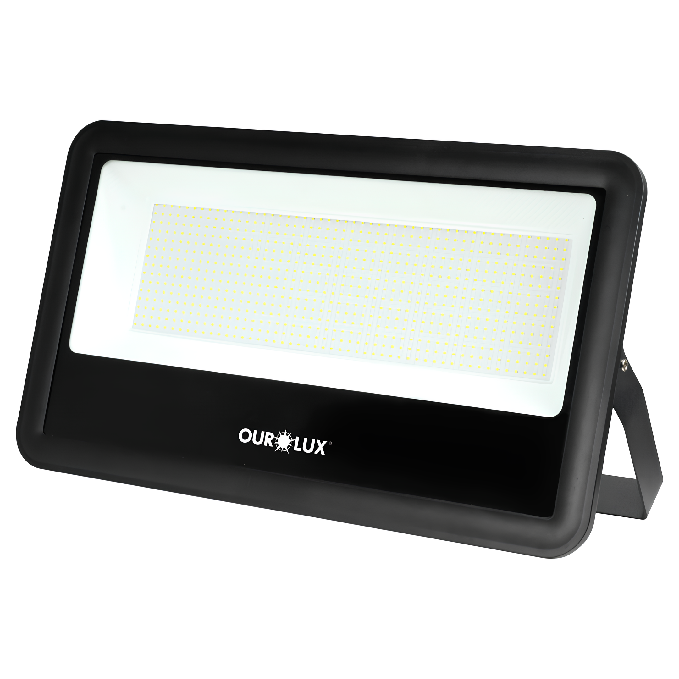 Refletor Led Quadrado 800W 6500K 62000Lm Ip65 Irc80 Slim Ourolux