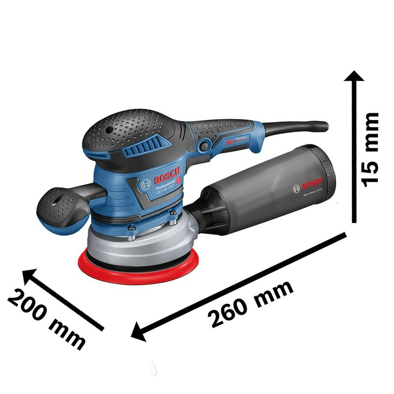 Lixadeira Orbital GEX 40-150 400W 220V 060137B2 Bosch