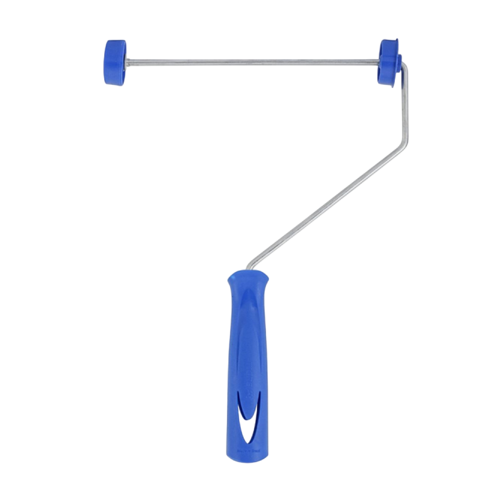 Kit Rolo de Pintura Lã Carneiro 23Cm Com Cabo Tigre