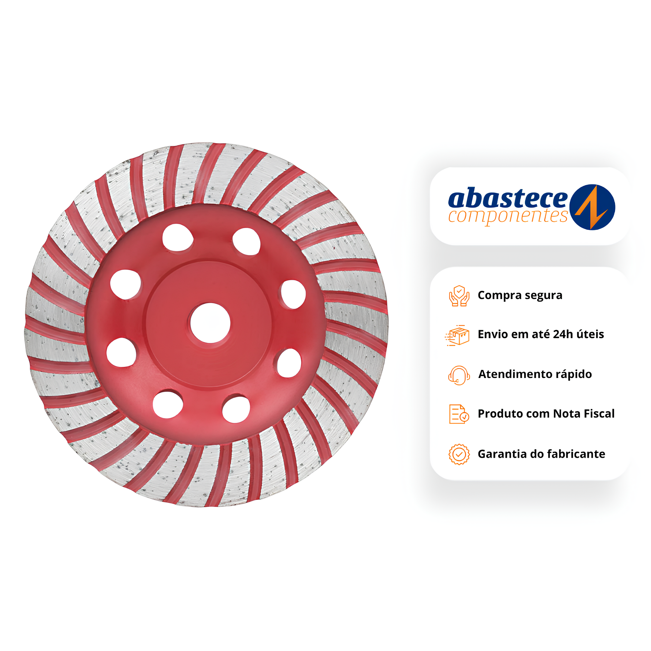 Disco De Desbaste Diamantado Turbo 125Mm 60178 Cortag