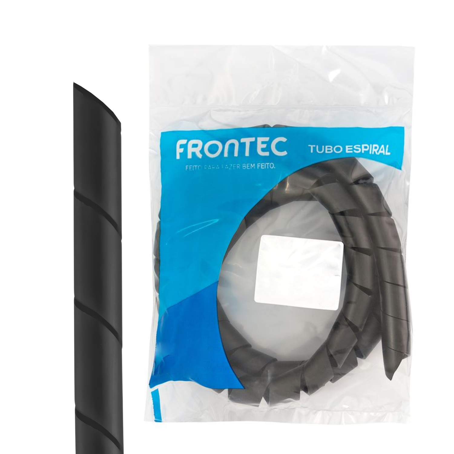 Tubo Espiral Organizador 1/2 2M Preto F7112pepr2 Frontec