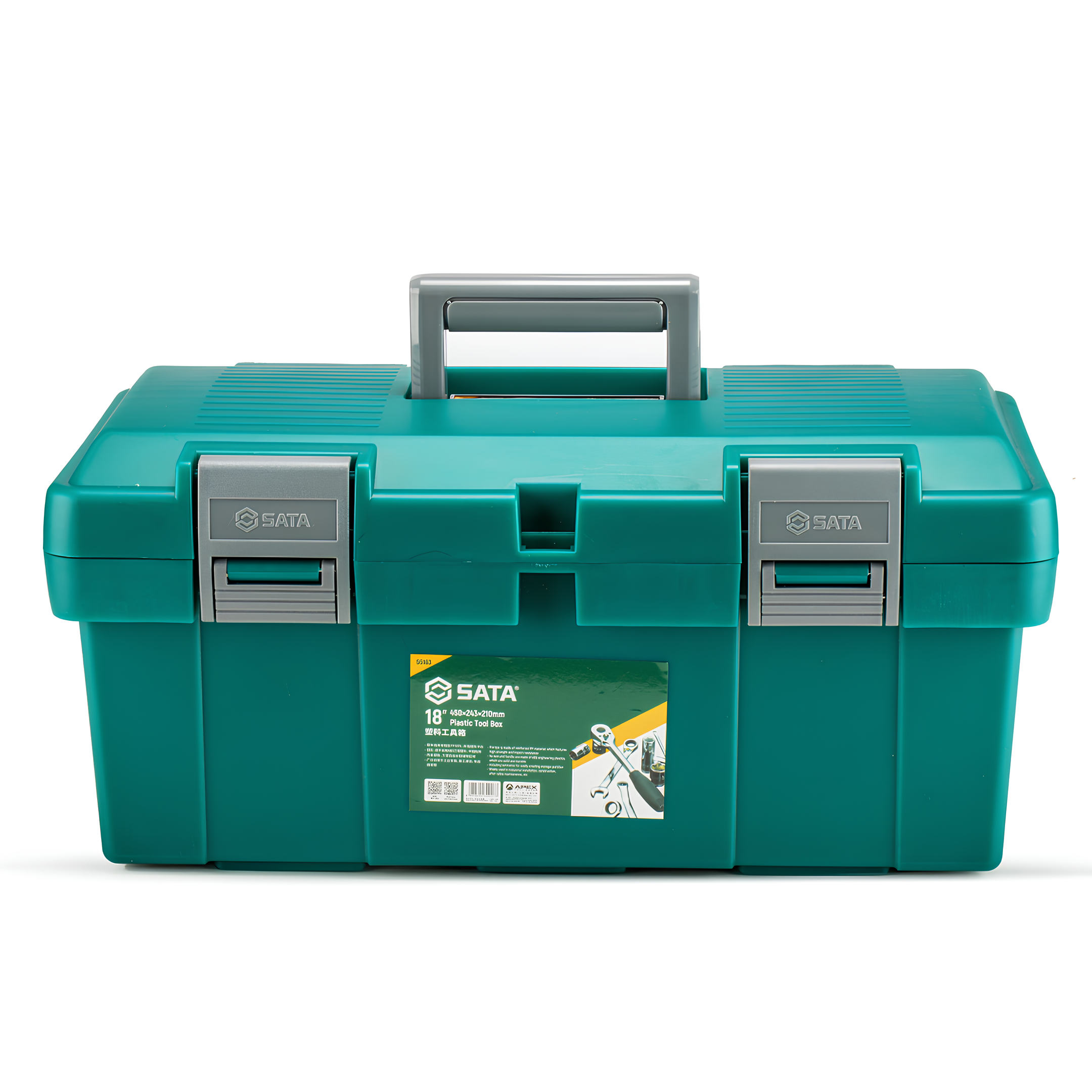 Caixa Plástica Para Ferramentas 18" ST95163SC Sata