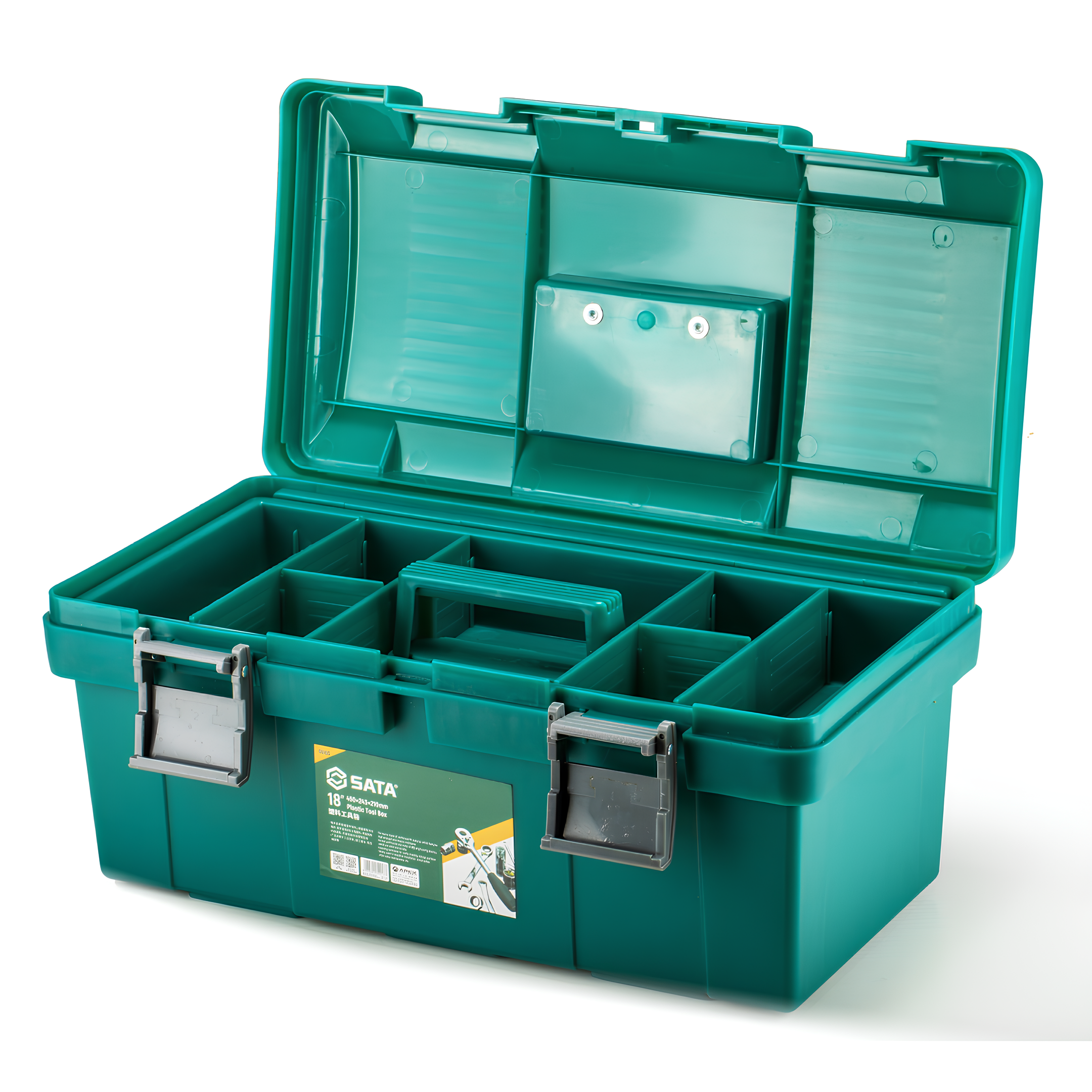 Caixa Plástica Para Ferramentas 18" ST95163SC Sata