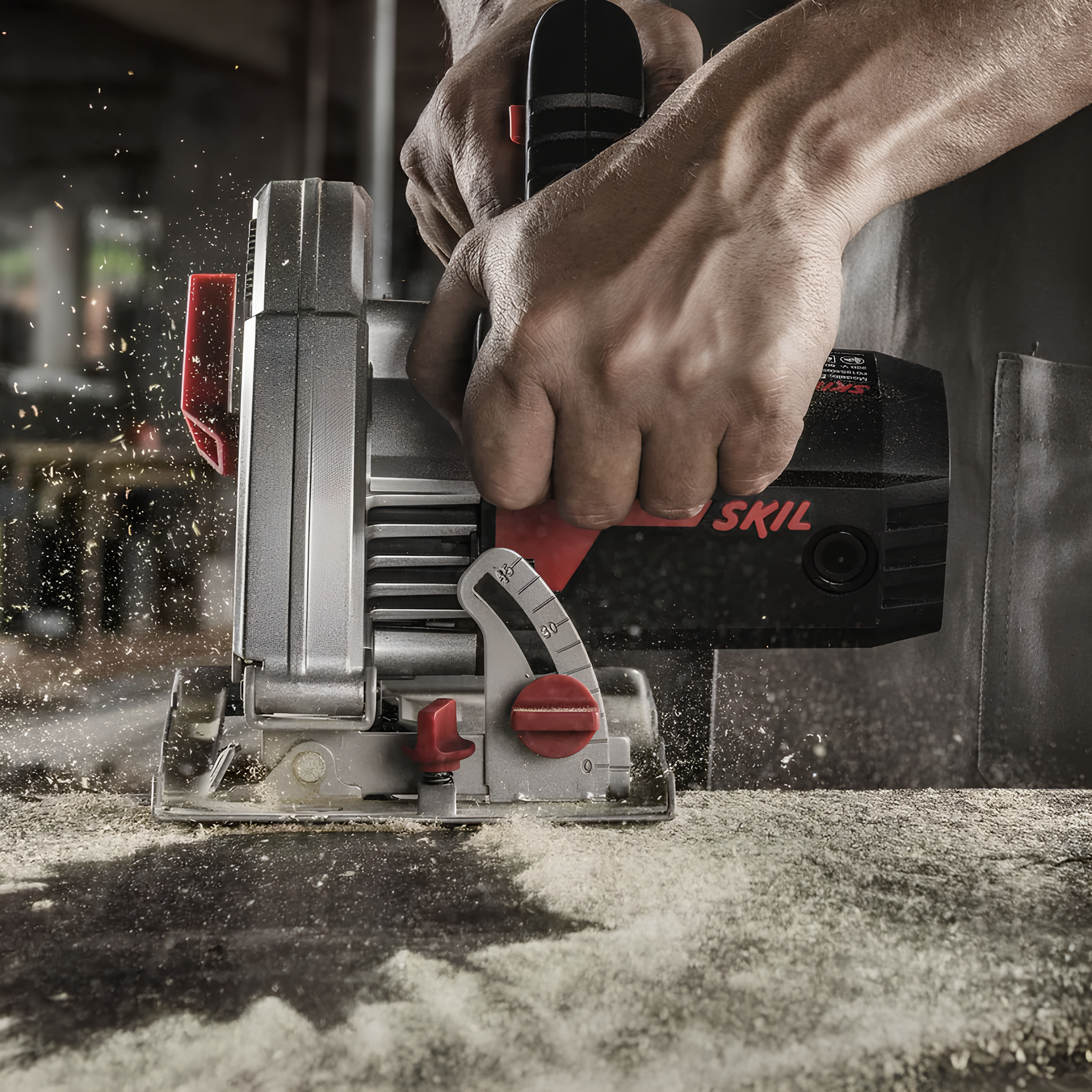 Serra Circular 7.1/4" 1200W 220V 65mm 5200 F0125200ja000 Skil