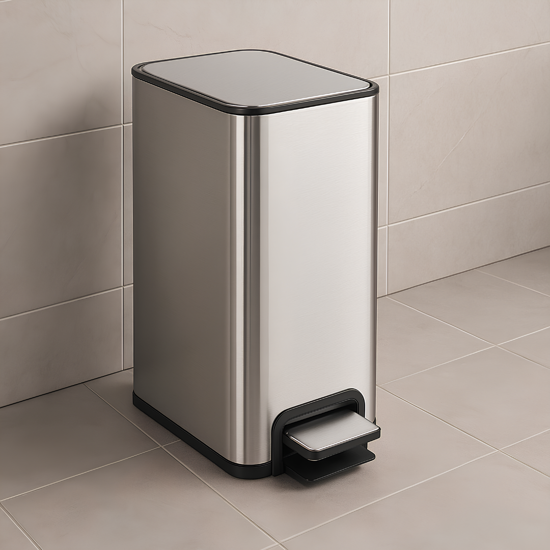 Lixeira Piso DocolFlat 10L 90987293016 Docol