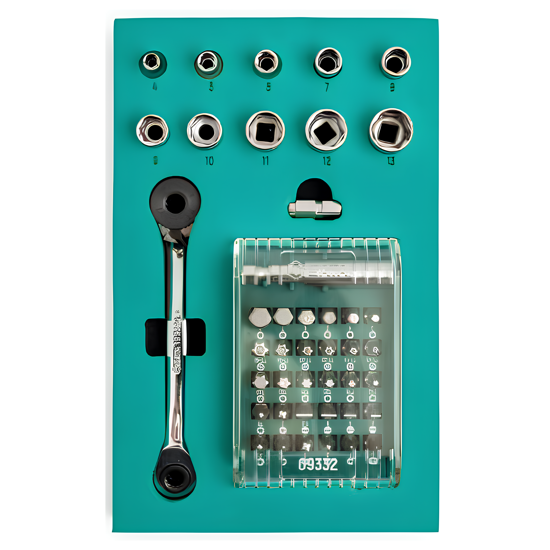 Jogo De Chave Catraca Com Bits 43 Peças ST09058G Sata