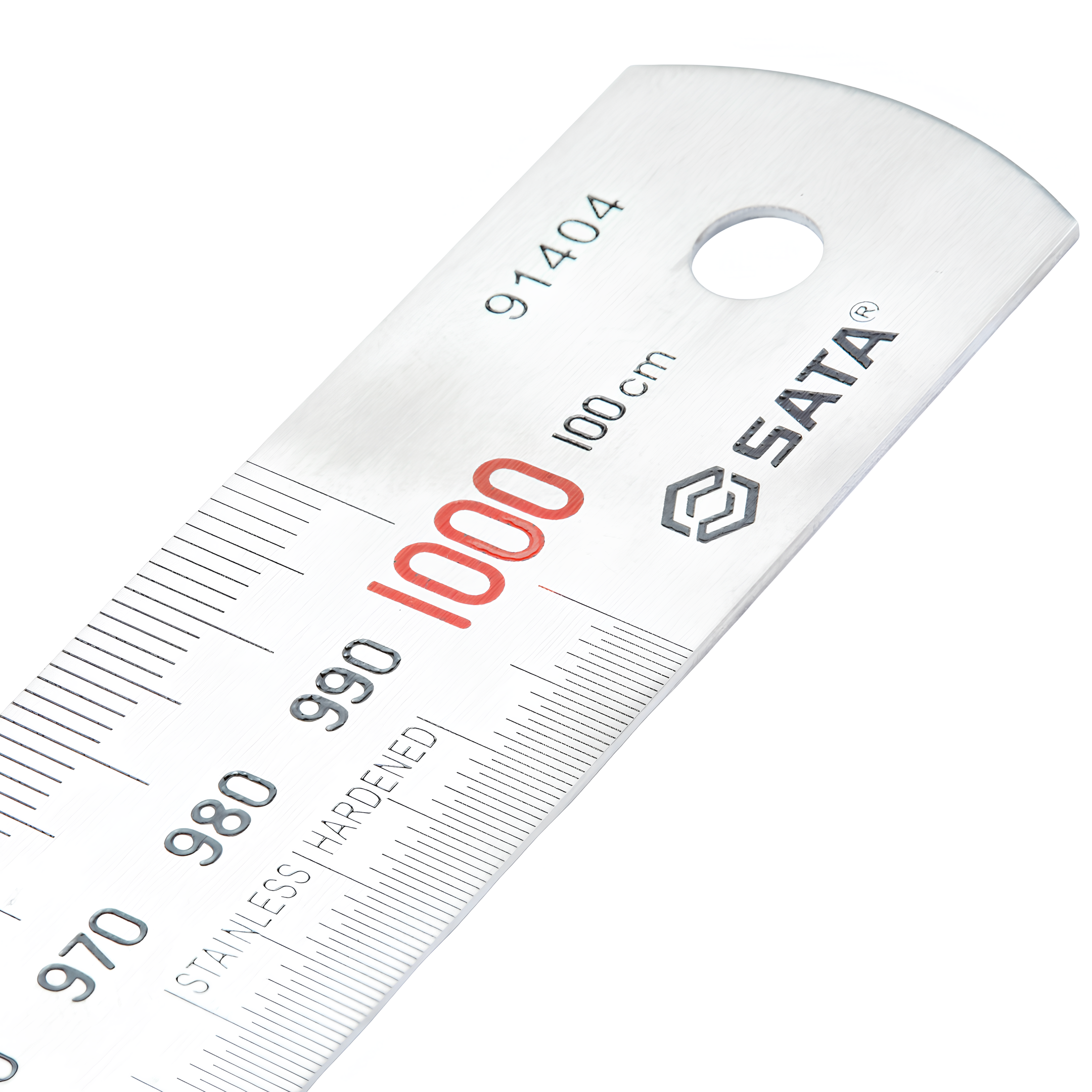 Régua De Aço Inoxidável 300Mm 12" St91402 Sata