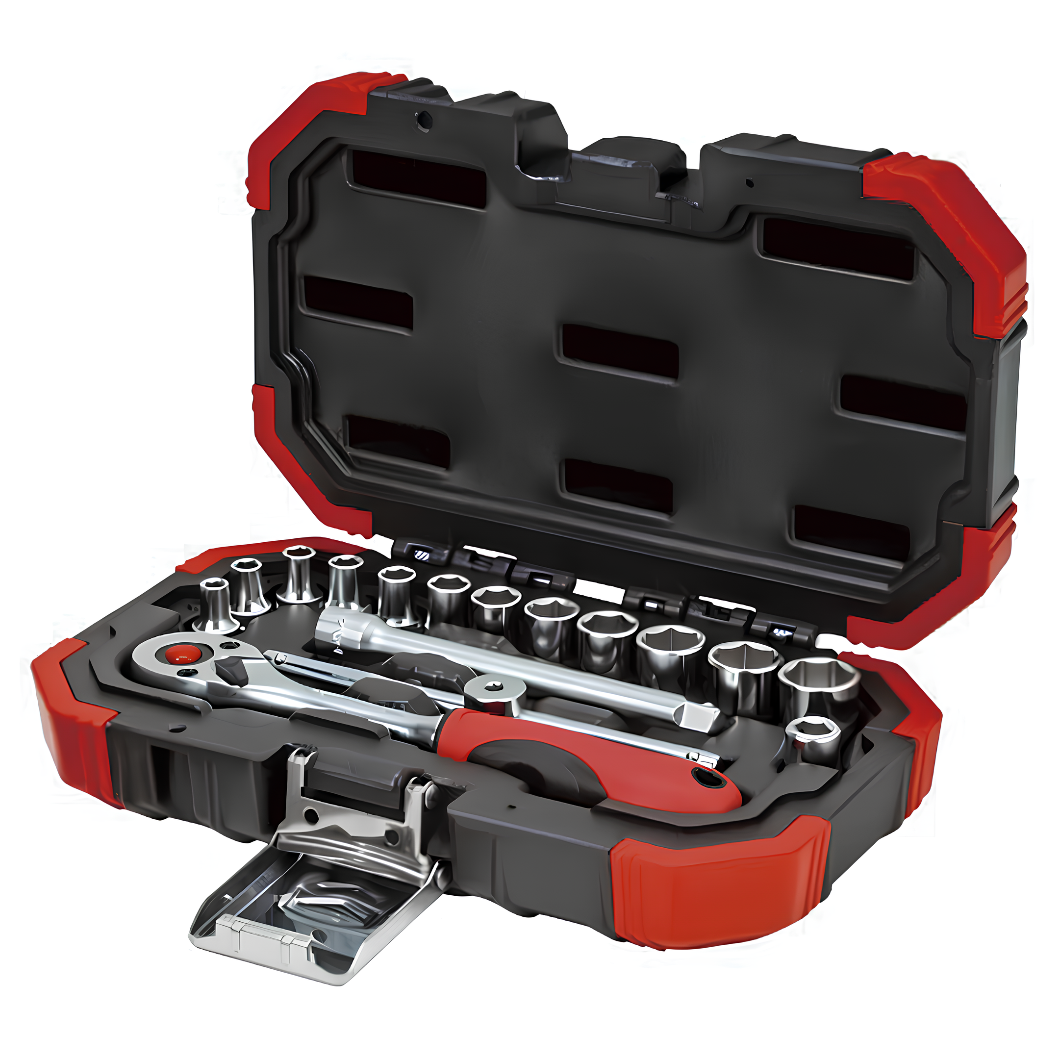 Jogo De Soquete 1/4" 16Pçs Cr-V Cromado R49003016 Gedore Red