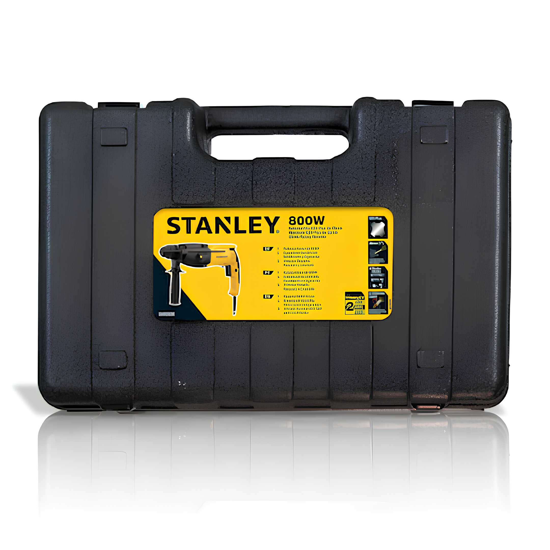 Martelete Perfurador Rompedor Sds Plus 26Mm 2,4J 800W 220V Com Maleta Shr263k Stanley