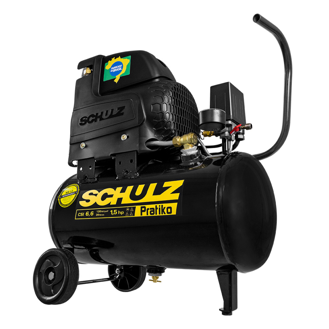 Motocompressor De Ar Pratiko CSI 6,6/20L 220V 915.0442-0 Schulz