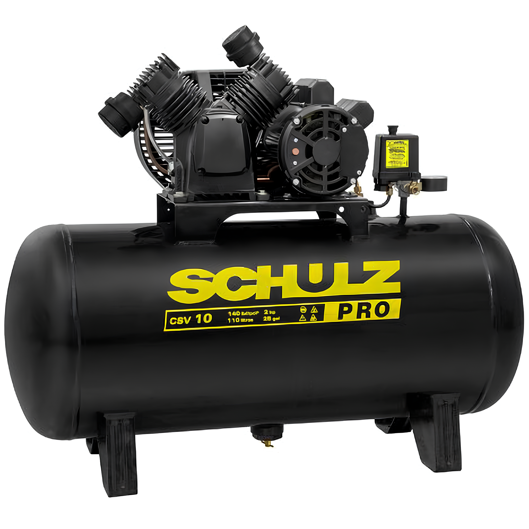 Compressor Pro CSV 10/110 10pcm 110 litros 2 hp 220V Schulz