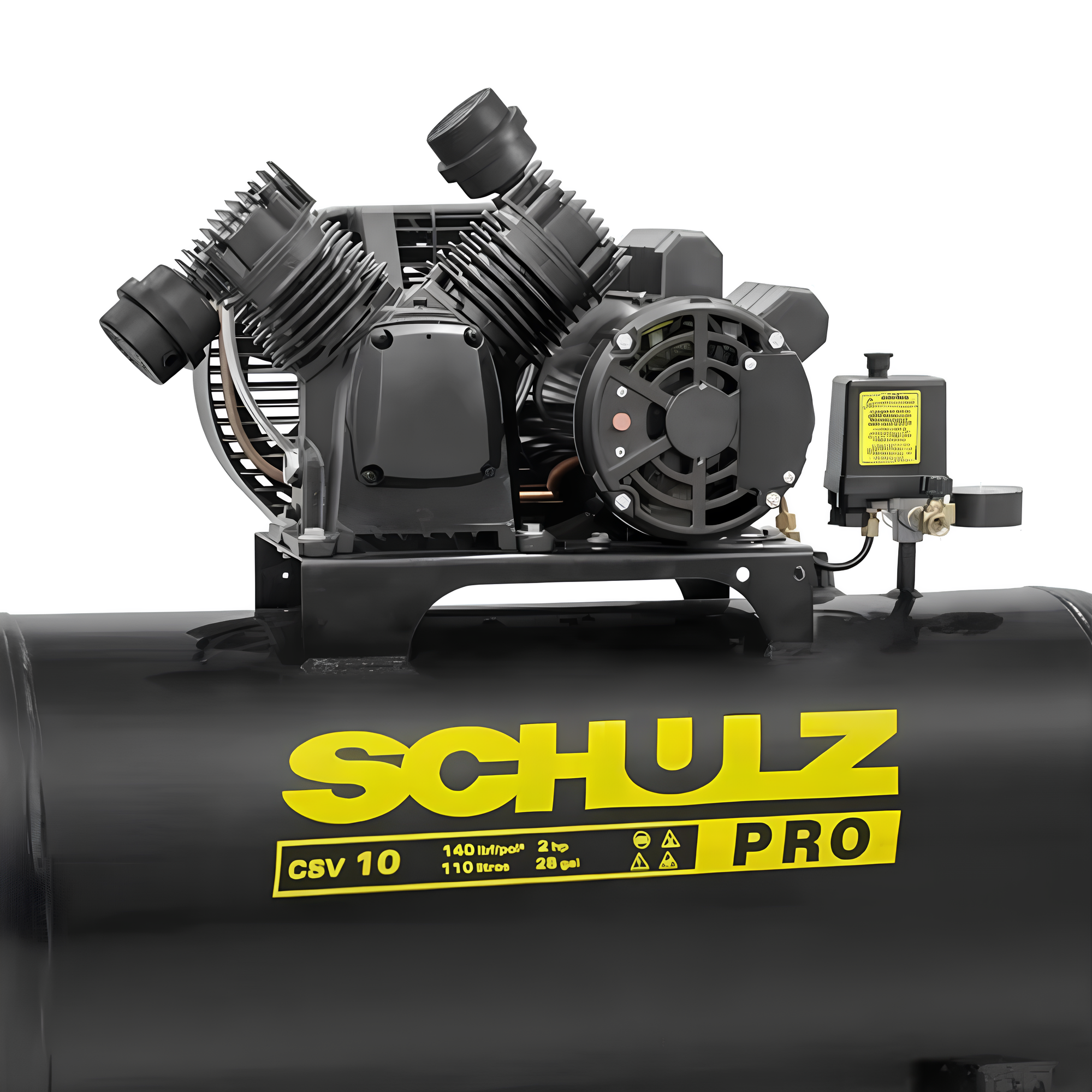 Compressor Pro CSV 10/110 10pcm 110 litros 2 hp 220V Schulz