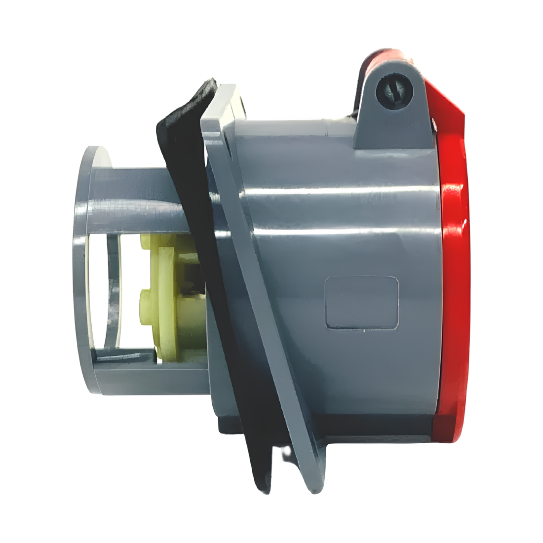 Tomada De Embutir 4p+t 32a 380/440v Vermelho S5246 - Steck