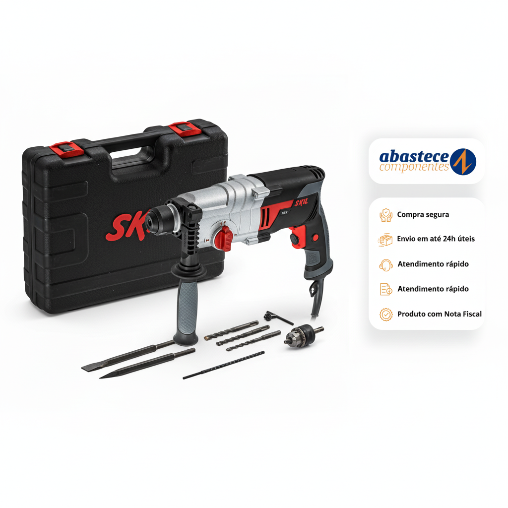 Martelo Eletropneumático SDS 750W 1859 127V F0121859AB000 Skil