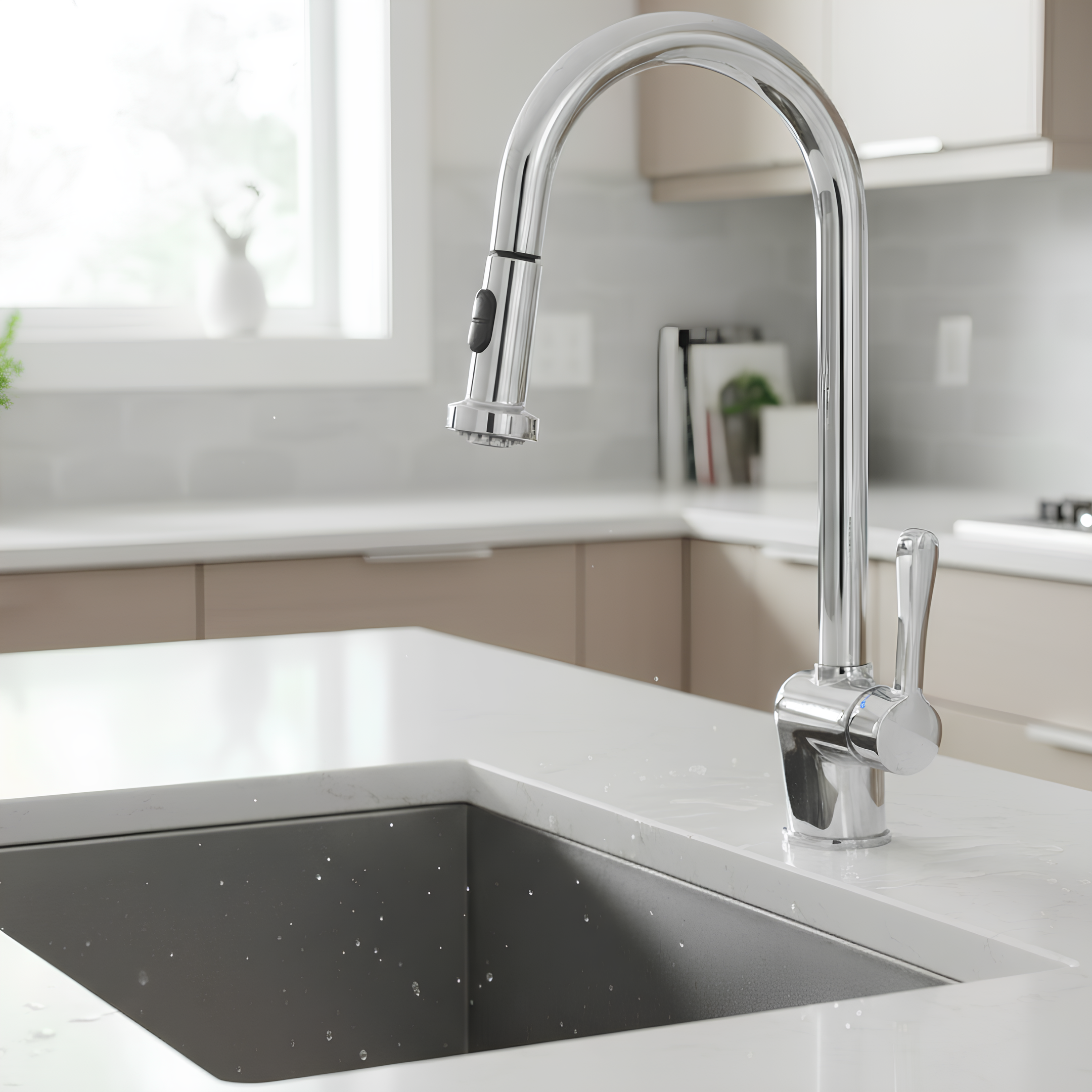 Torneira Monocomando para cozinha Mangiare Tech 660606 Docol