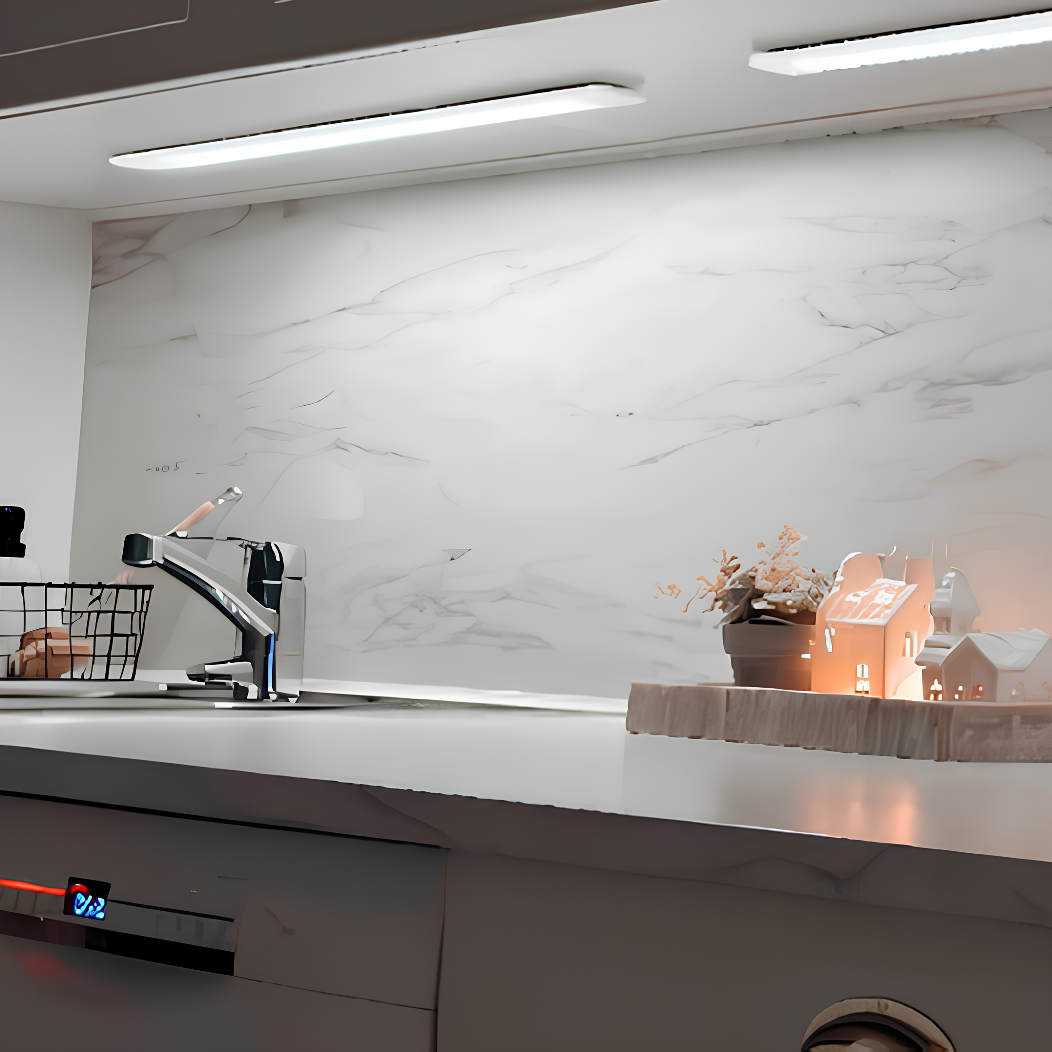 Luminaria Led Calha 36W 6500K 2520Lm 120Cm Branca Bellalux