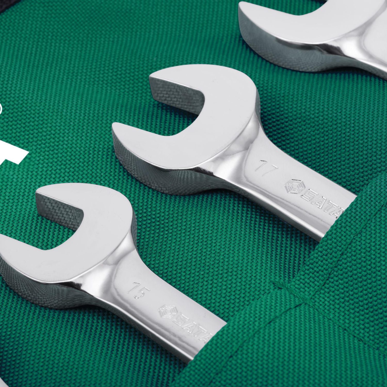 Jogo Chaves Combinadas Curta 7Pçs 10 À 19Mm St09034 Sata