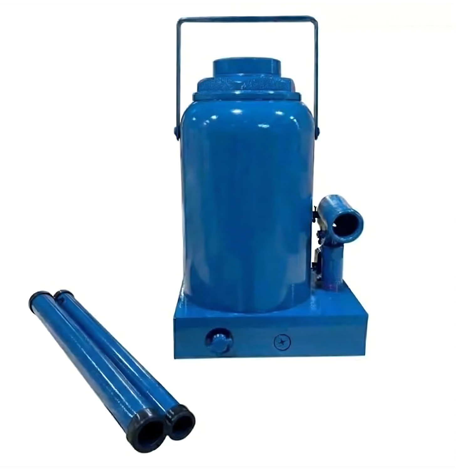 Macaco Hidráulico Garrafa 50 Toneladas R070032 Riosul Azul