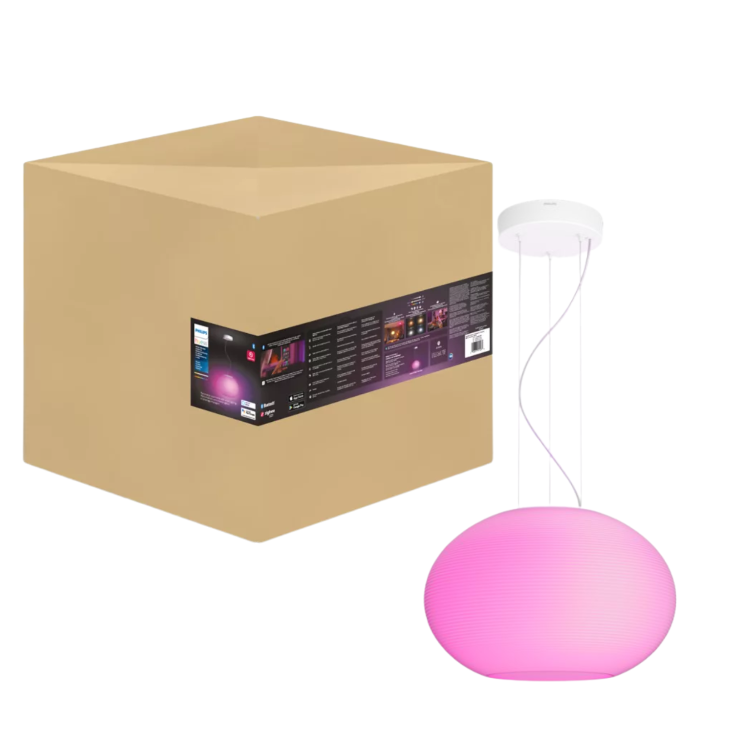 Pendente Led Flourish 39,5W Rgbw 2750Lm Dim Philips Hue