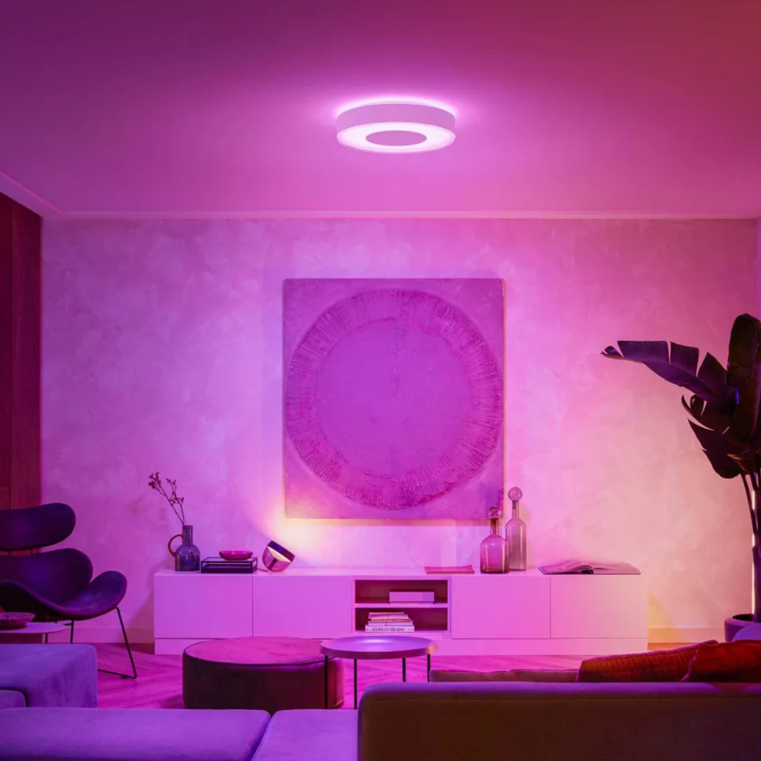 Luminária Led 33,5W Rgbw 38Cm Dim Infuse Branco Philips Hue