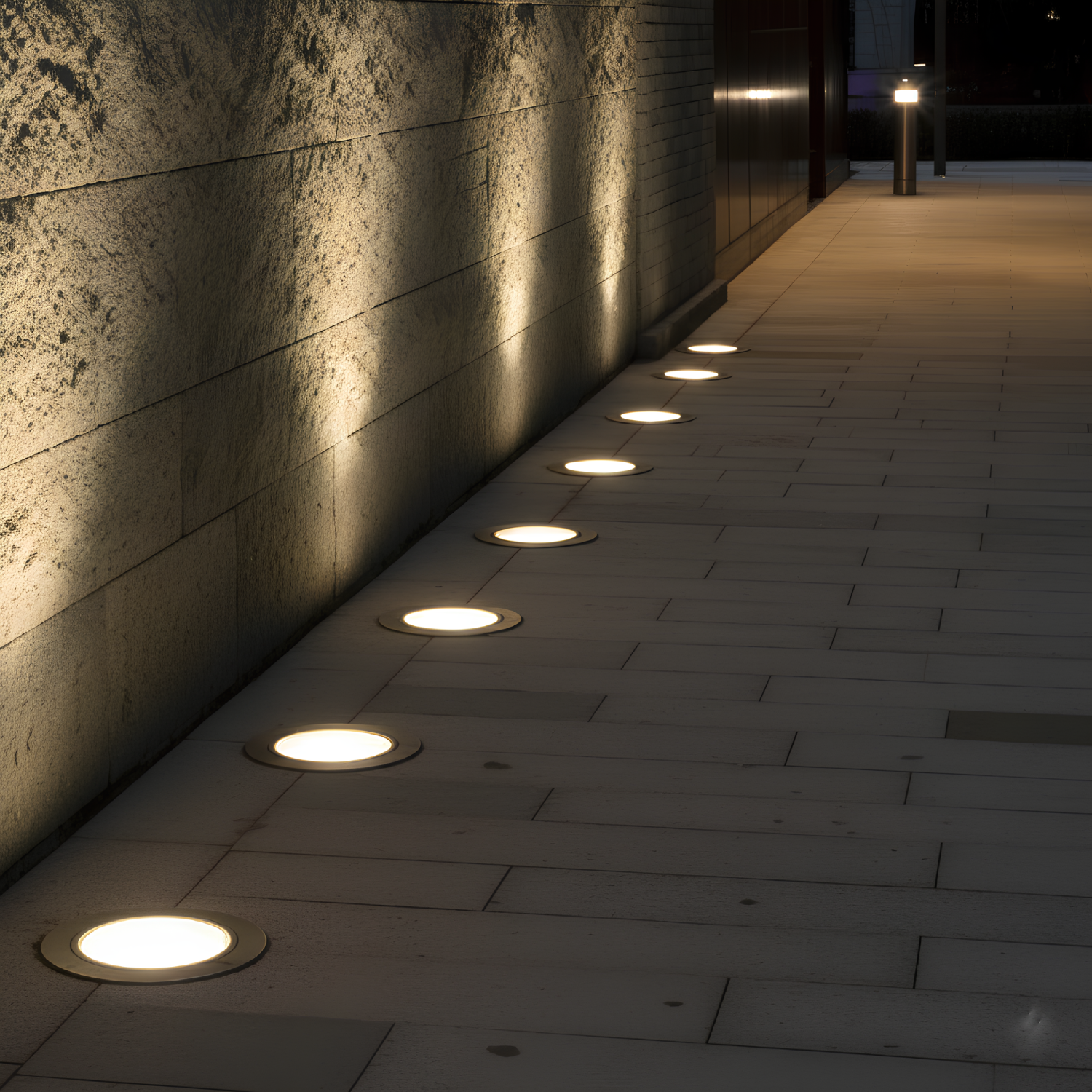 Luminaria De Solo 3W 3000K 240Lm 30° 8Cm Uplight Ledvance