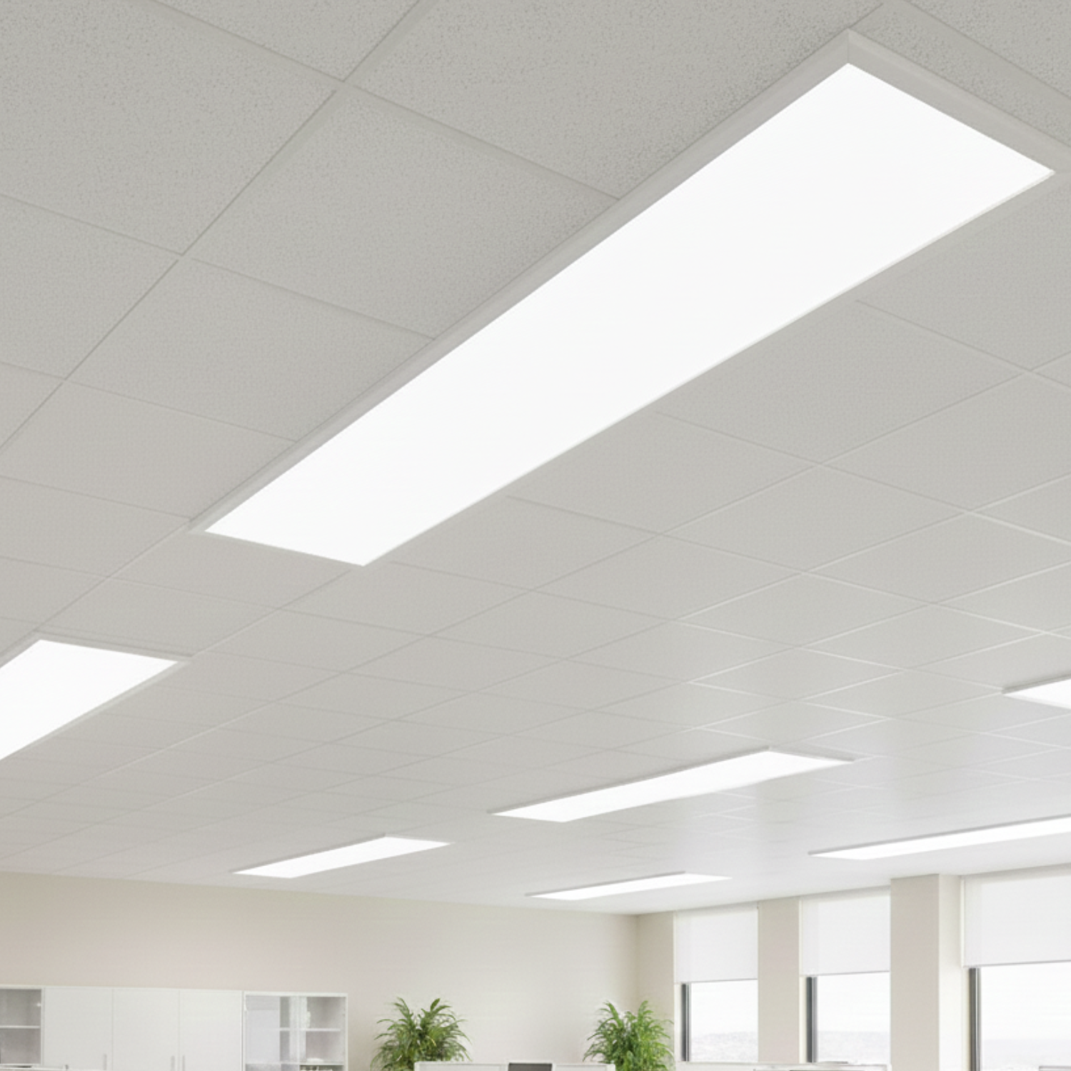 Luminária Led Embutir Pfm 30X120cm 36W 6500K 4320Lm Ledvance