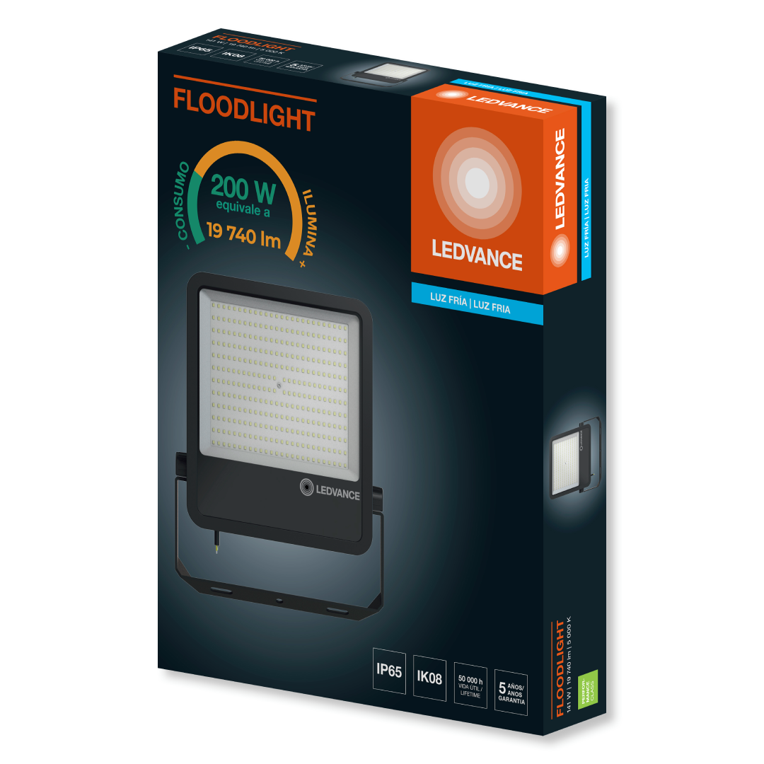 Refletor Floodlight Pfm Pt 141W 5000K 19740Lm Ip65 Ledvance