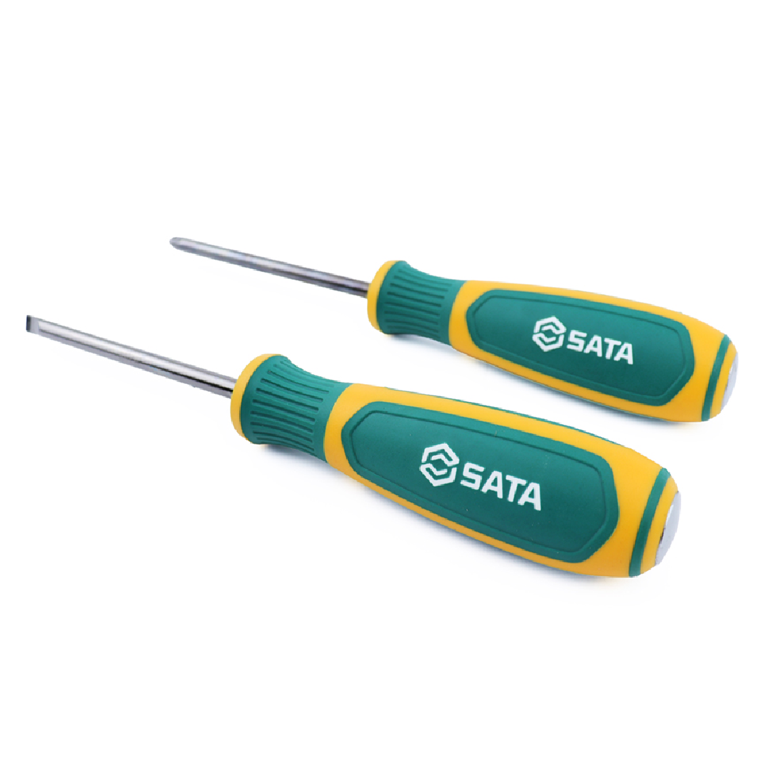 Jogo Extrator Impacto Fenda/Phillips 2 Peças ST09140G Sata