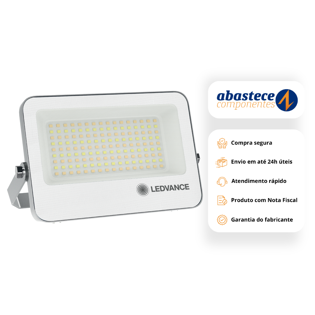 Refletor LED 50W 3CCT 5000lm Ip66 Compact G2 Branco Ledvance