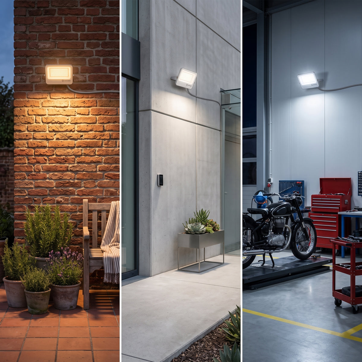 Refletor Led 50W 3Cct 3000K 4000K 5000K 5000Lm Br Compact Ledvance