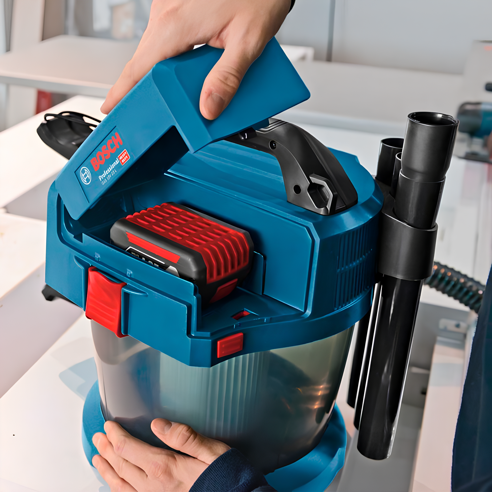 Aspirador de pó GAS 18V-10 L Premium Sem bateria Bosch