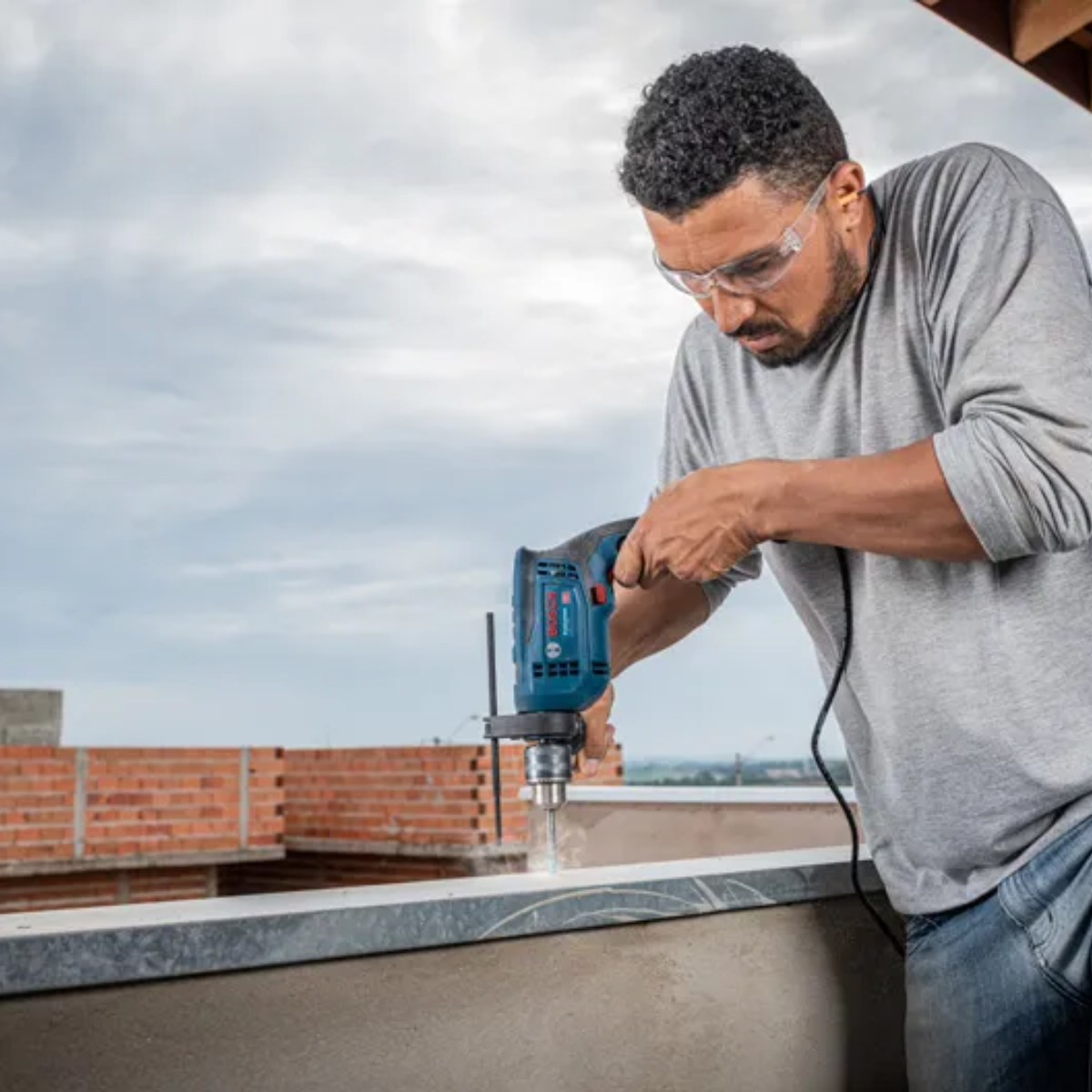 Furadeira De Impacto Pro Gsb13re 1/2" 750W 127V 06012B80D1 Bosch