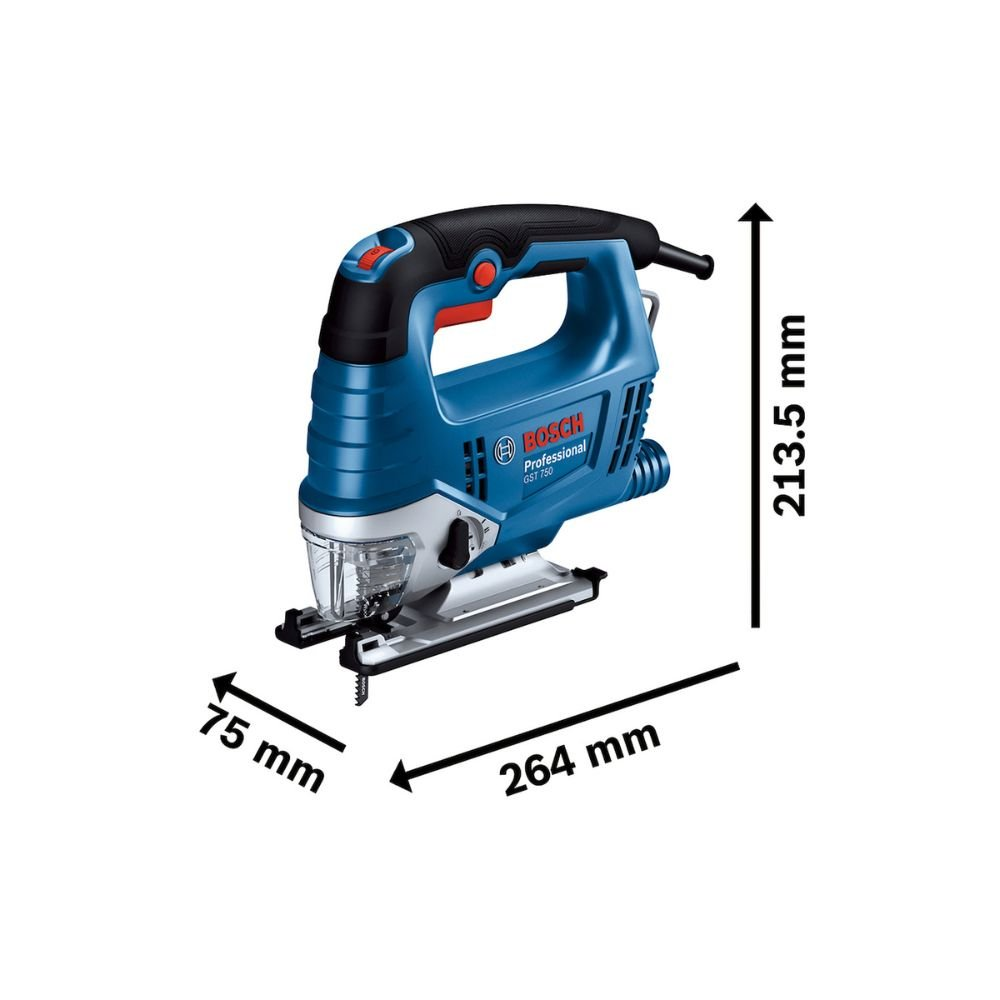 Serra Tico-Tico Profissional Gst 750 520W 127V 06015B41d0000 Bosch