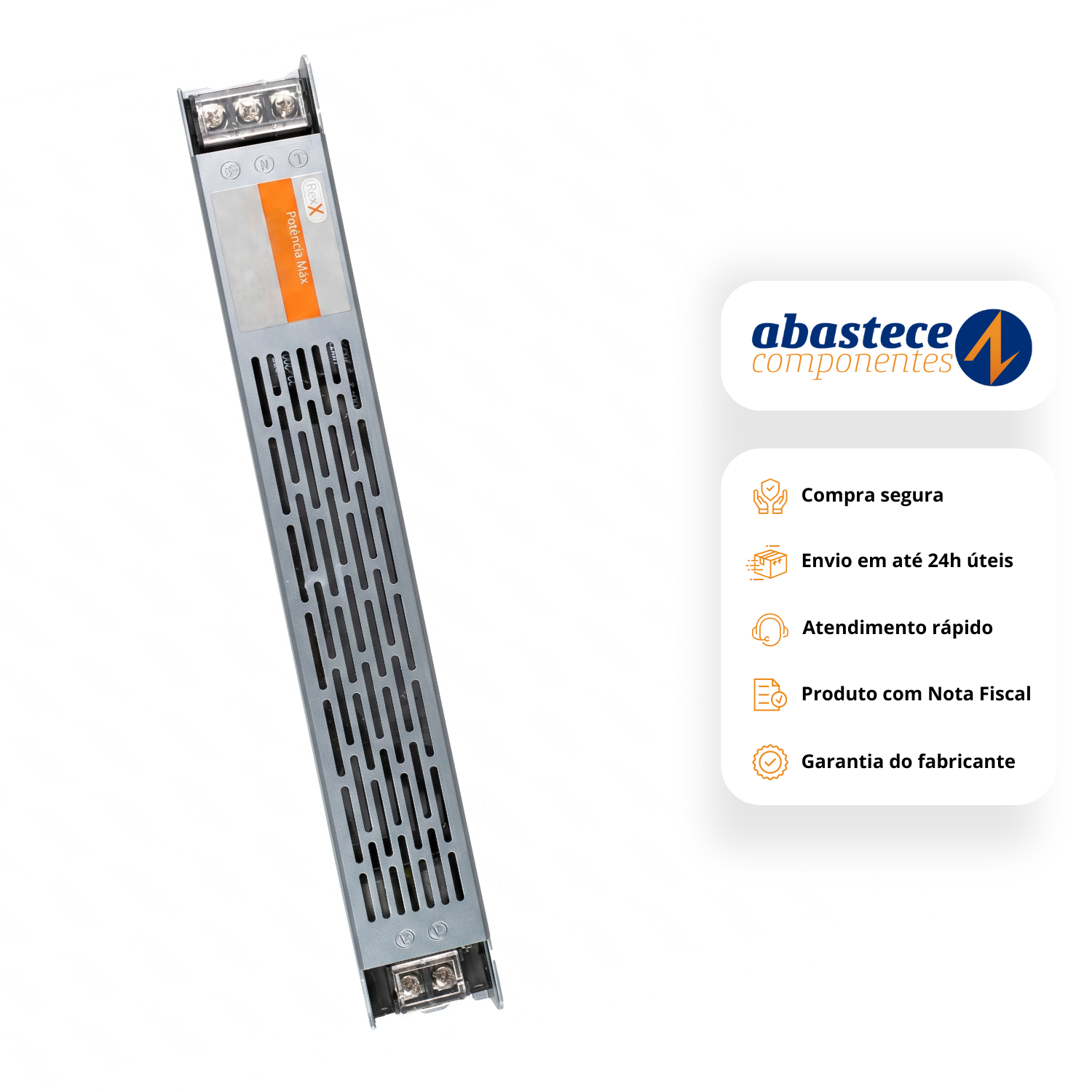 Driver Slim IP20 24V 8,5A 200W 220VCA 994260477 Avant