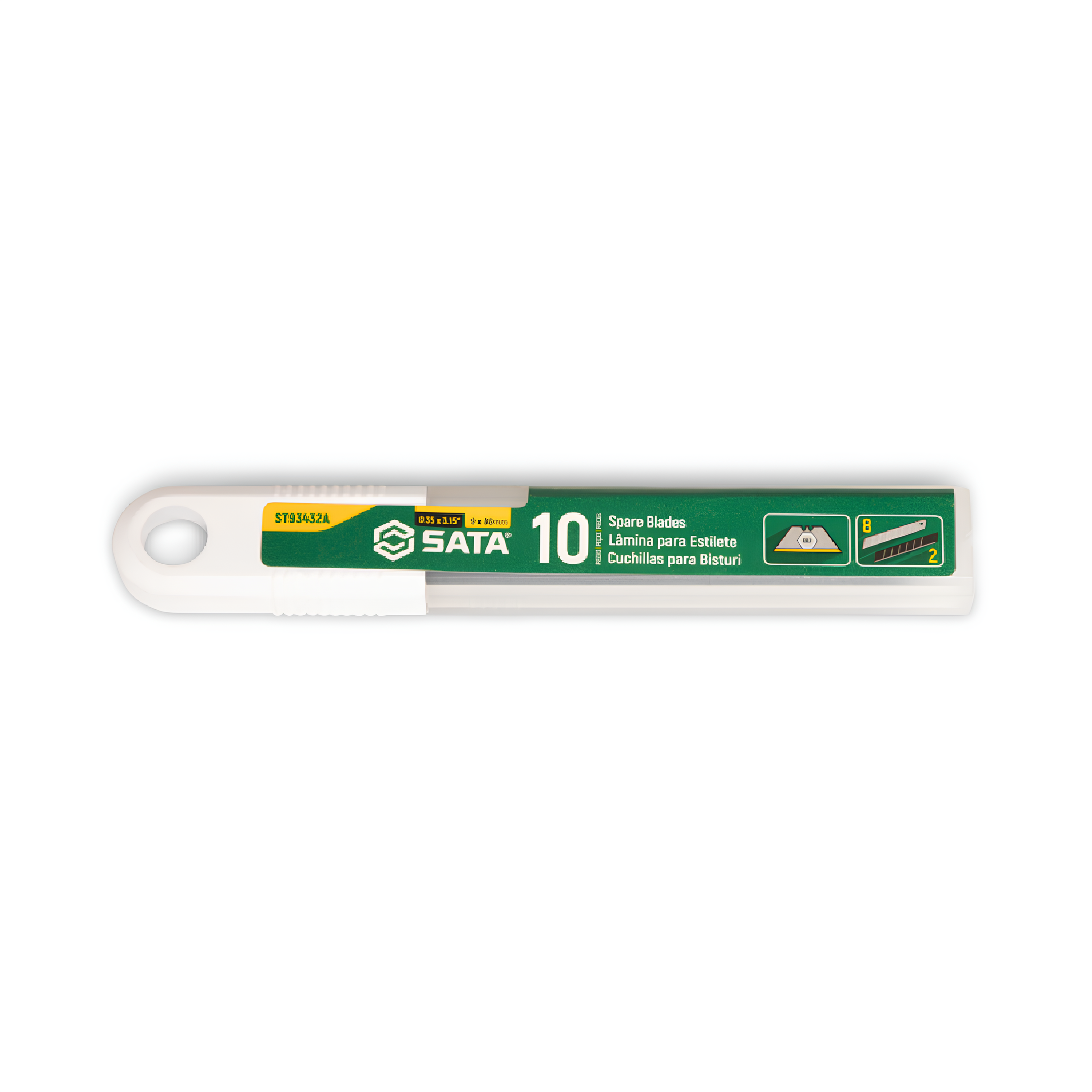 Jogo De Lamina Para Estilete 9X80mm 10 Pecas St93432a Sata