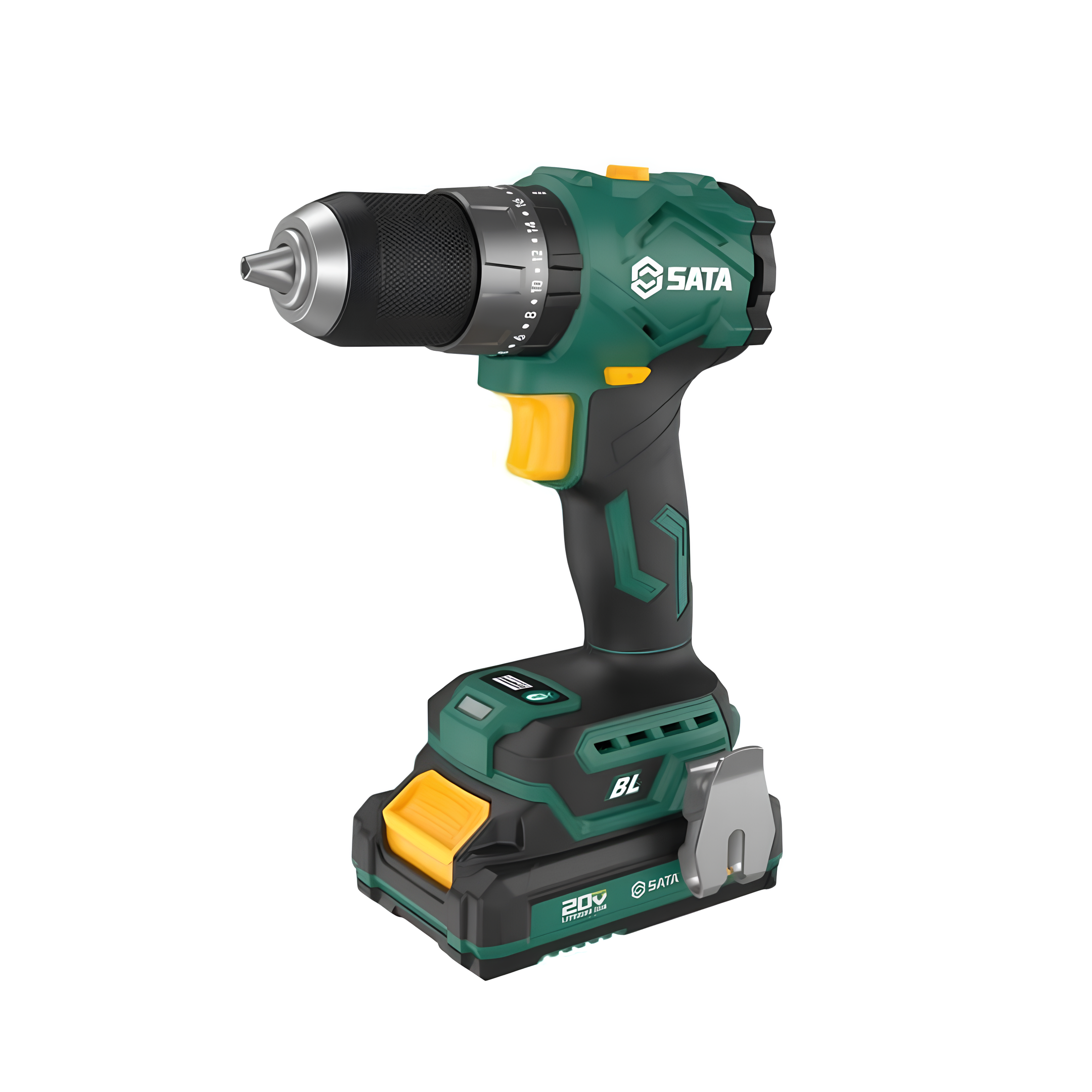 Parafusadeira/Furadeira Impacto C/ Bateria 20V St151012 Sata