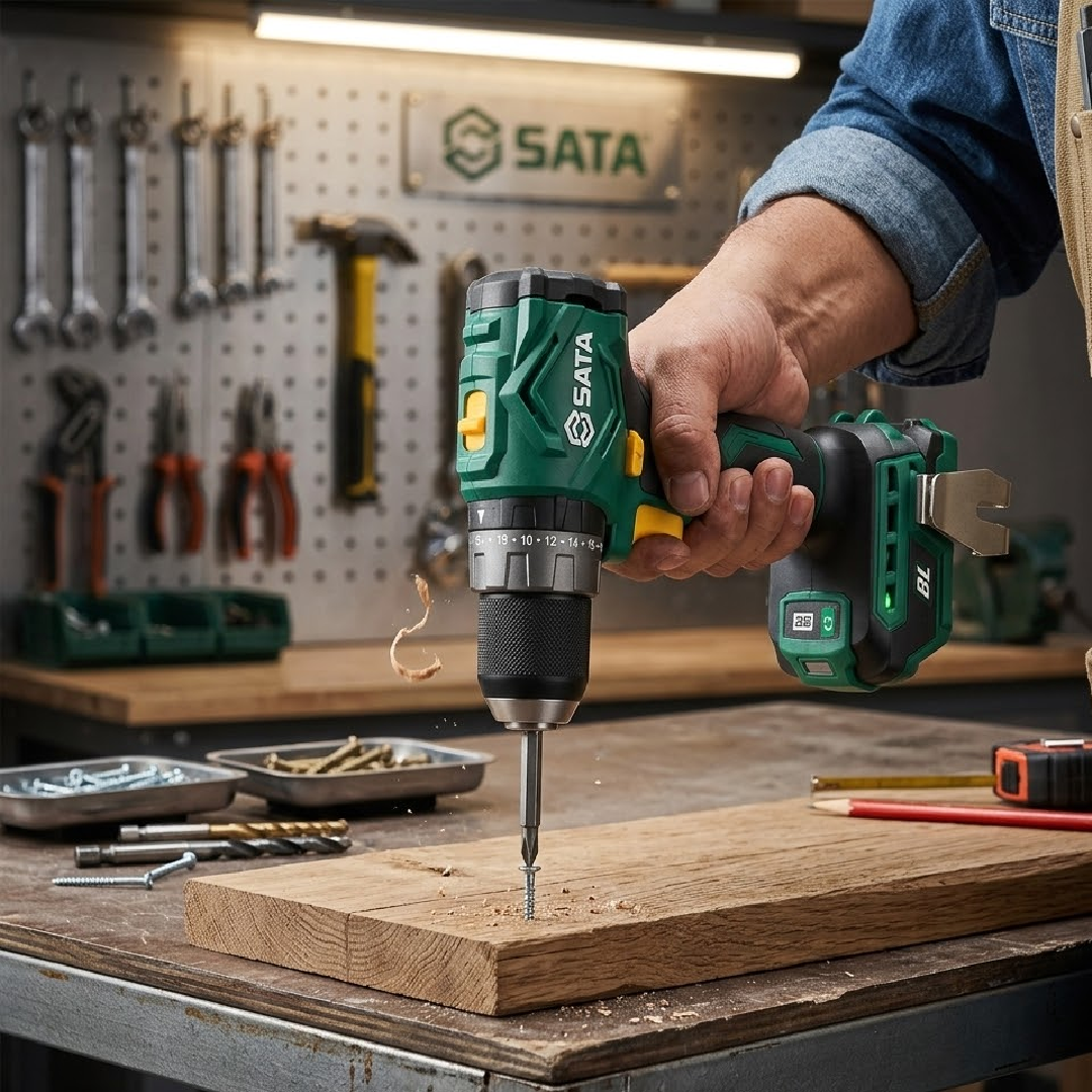Parafusadeira/Furadeira Impacto S/Bateria 20V St151012e Sata
