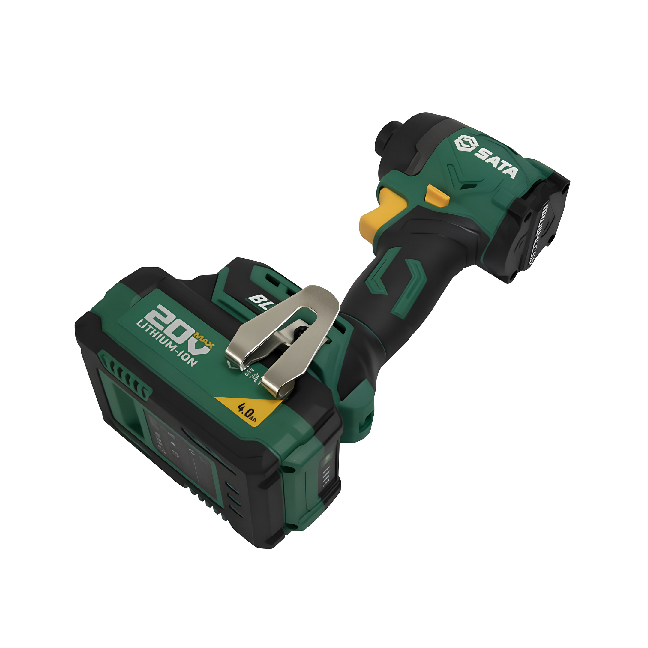 Parafusadeira Impacto Brushless 1/4 230Nm C/Bateria 20V St151085 Sata