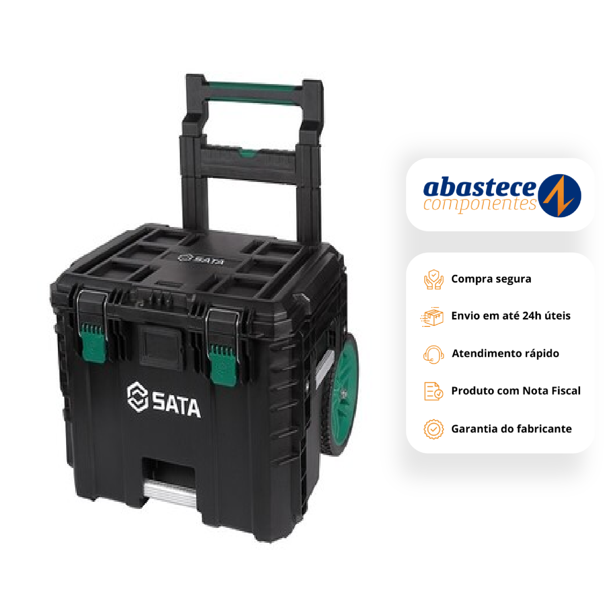 Caixa Organizadora Empilhável 65L St95322 Sata
